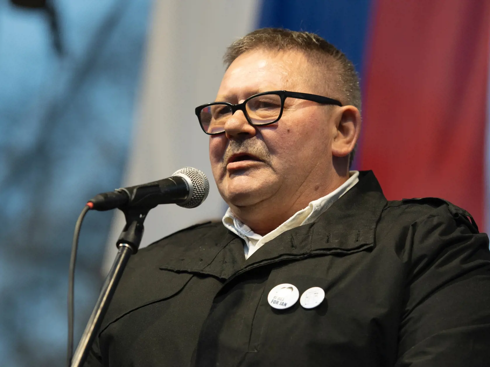 Na snímke Jozef Kuciak, otec novinára Jána Kuciaka