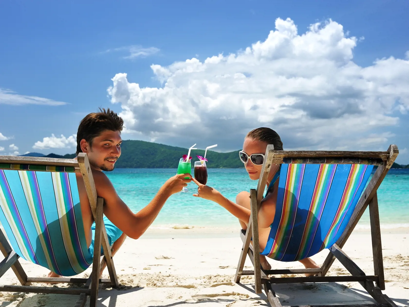 Couple on a beach