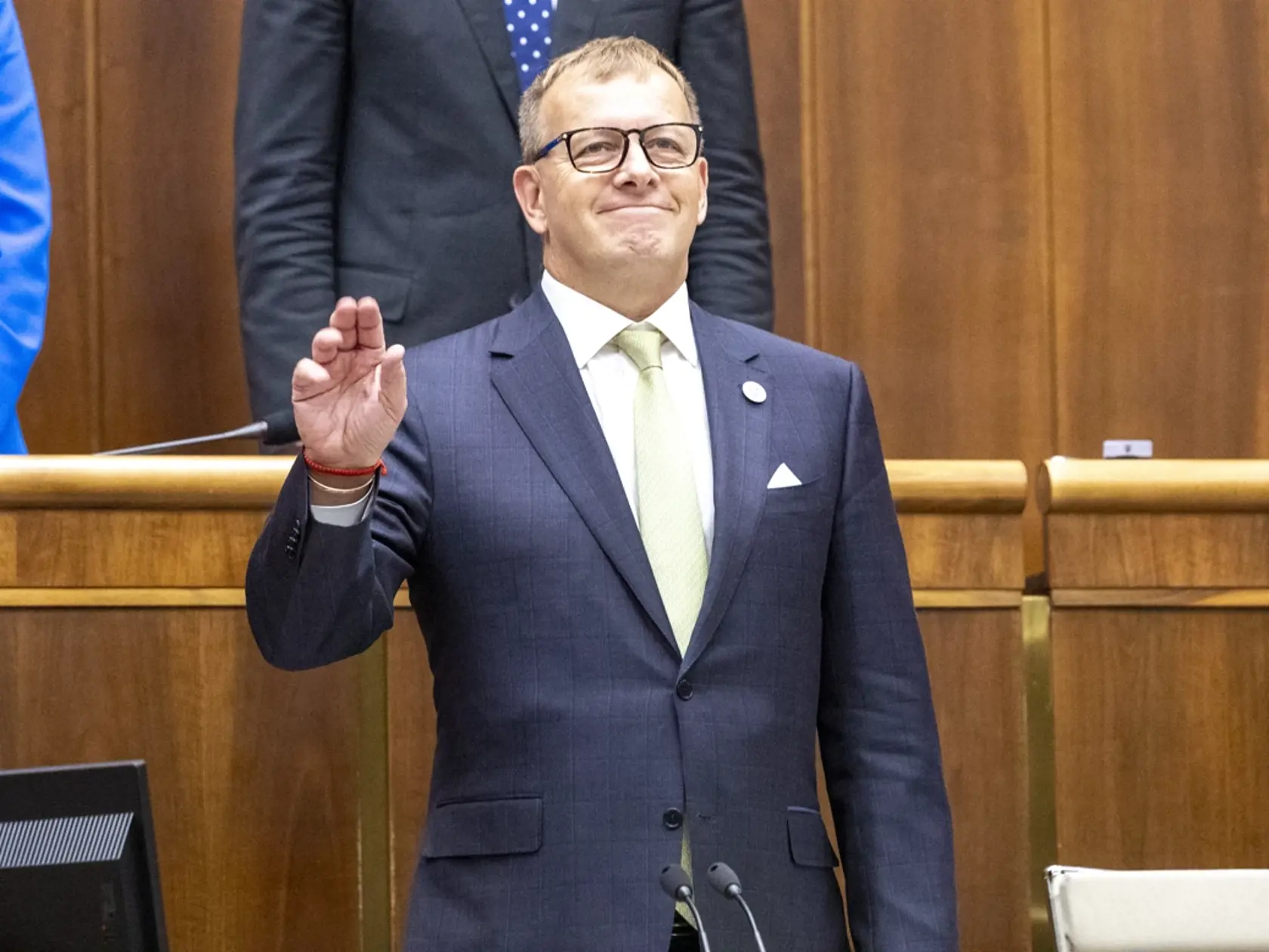 Na snímke je predseda  NRSR  Boris Kollár