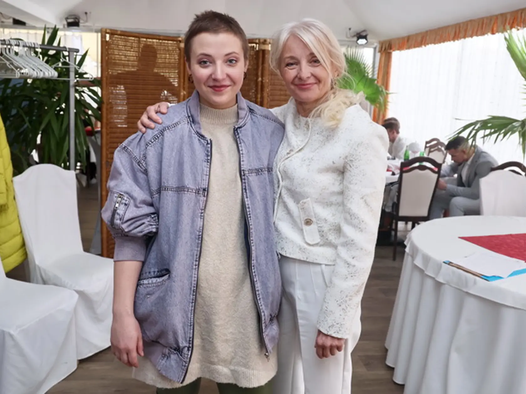 Anička Slováčková a Veronika Žilková.