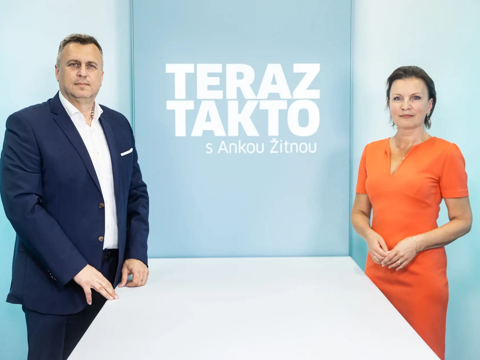 Diskusná relácia "Teraz Takto". Hosťom Anky Žitnej bol predseda SNS Andrej Danko.