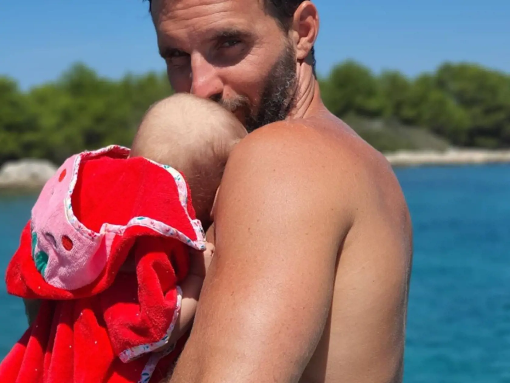 Martin Šmahel a dcéra Emka.