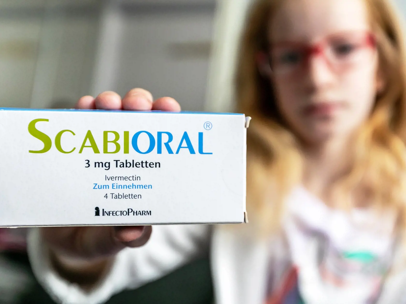 Na snímke je liek Ivermectin, Scabioral, ktorý sa používa aj na liečenie choroby Covid-19.