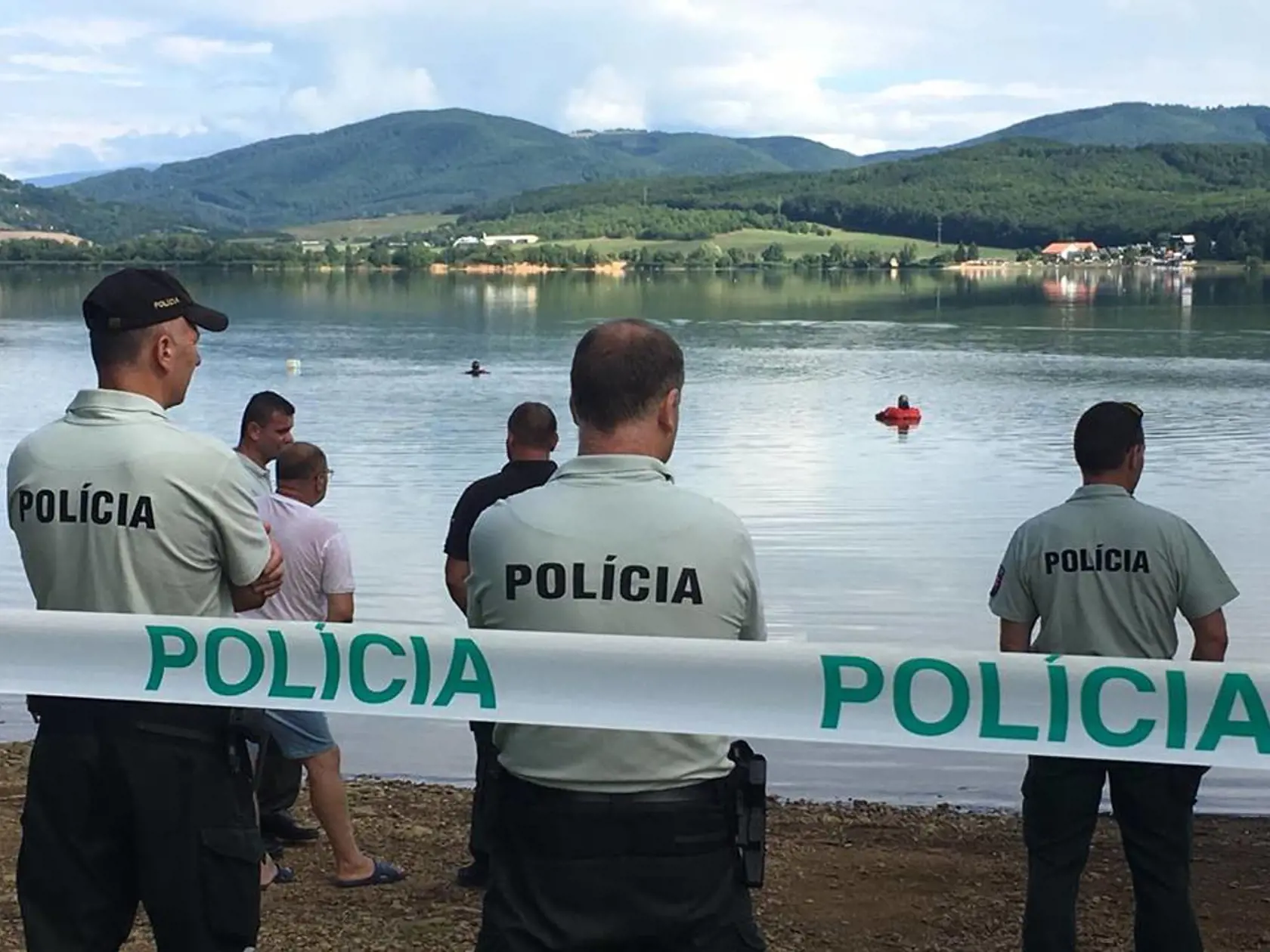 Ilustračná fotka. Polícia počas pátrania po ľuďoch, ktorí sa nešťastne utopili.
