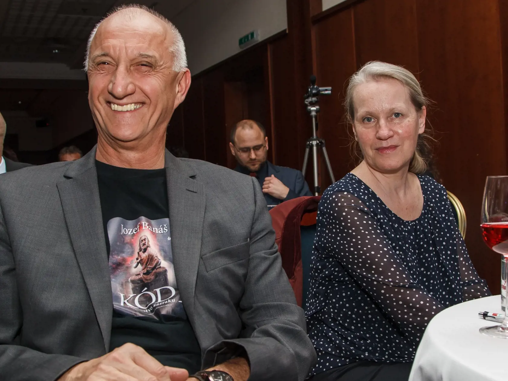 Jozef Banáš s manželkou Máriou.