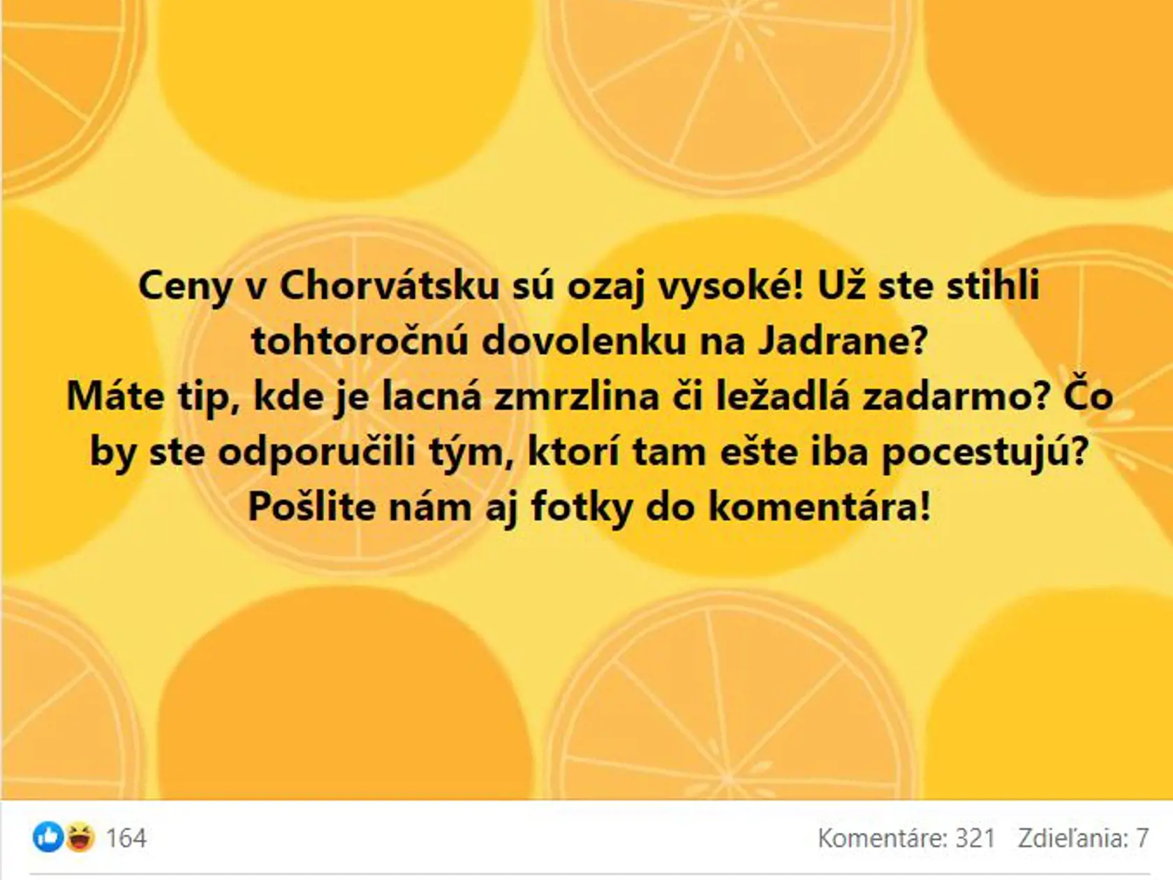 Pýtali sme sa Slovákov, či je podľa nich Slovensko drahšie ako Chorvátsko a aké majú tipy pre tých, ktorí sa tento rok k Jadranu ešte iba chystajú.
