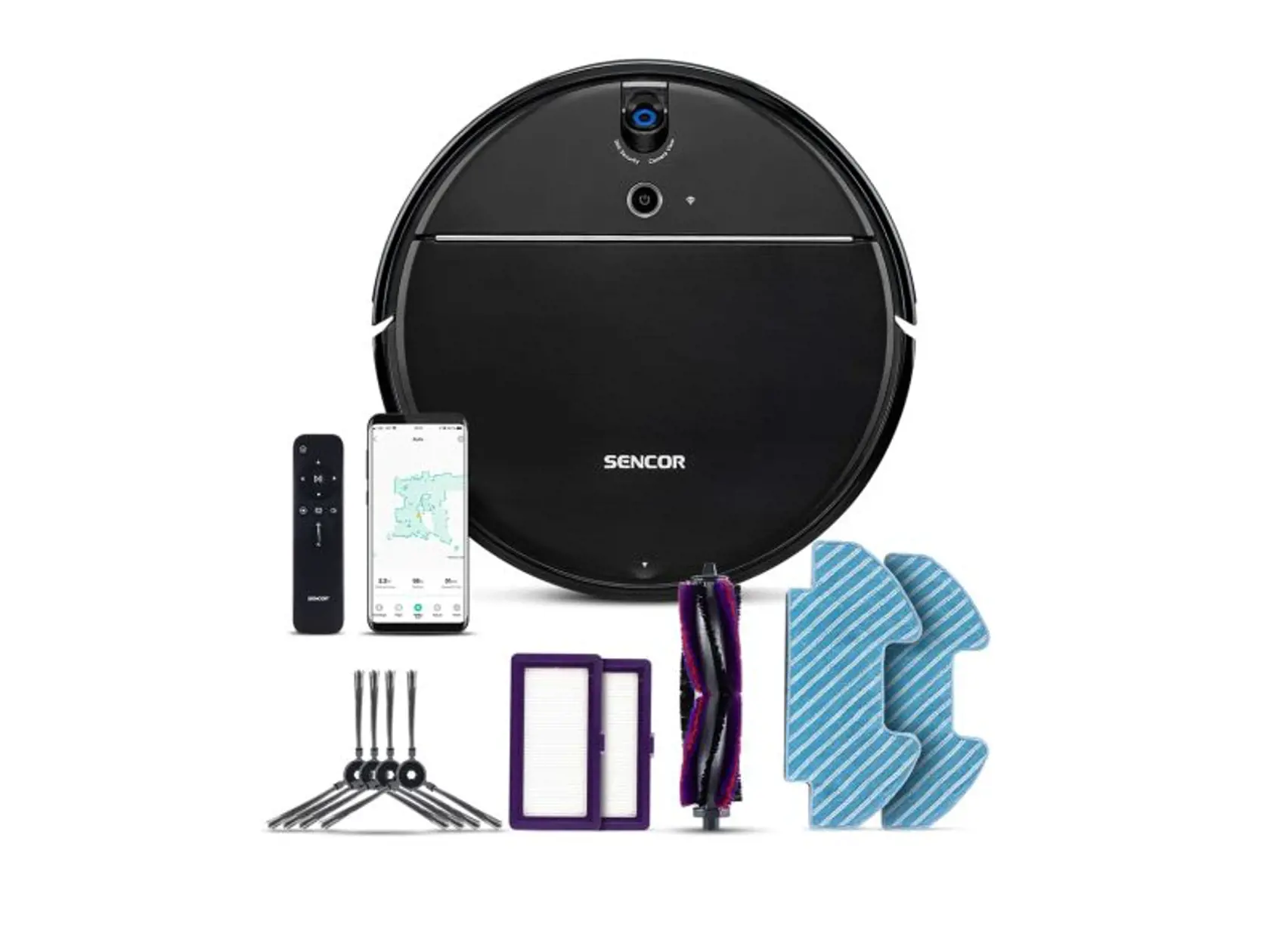 Robotický vysávač SENCOR SRV 8550BK