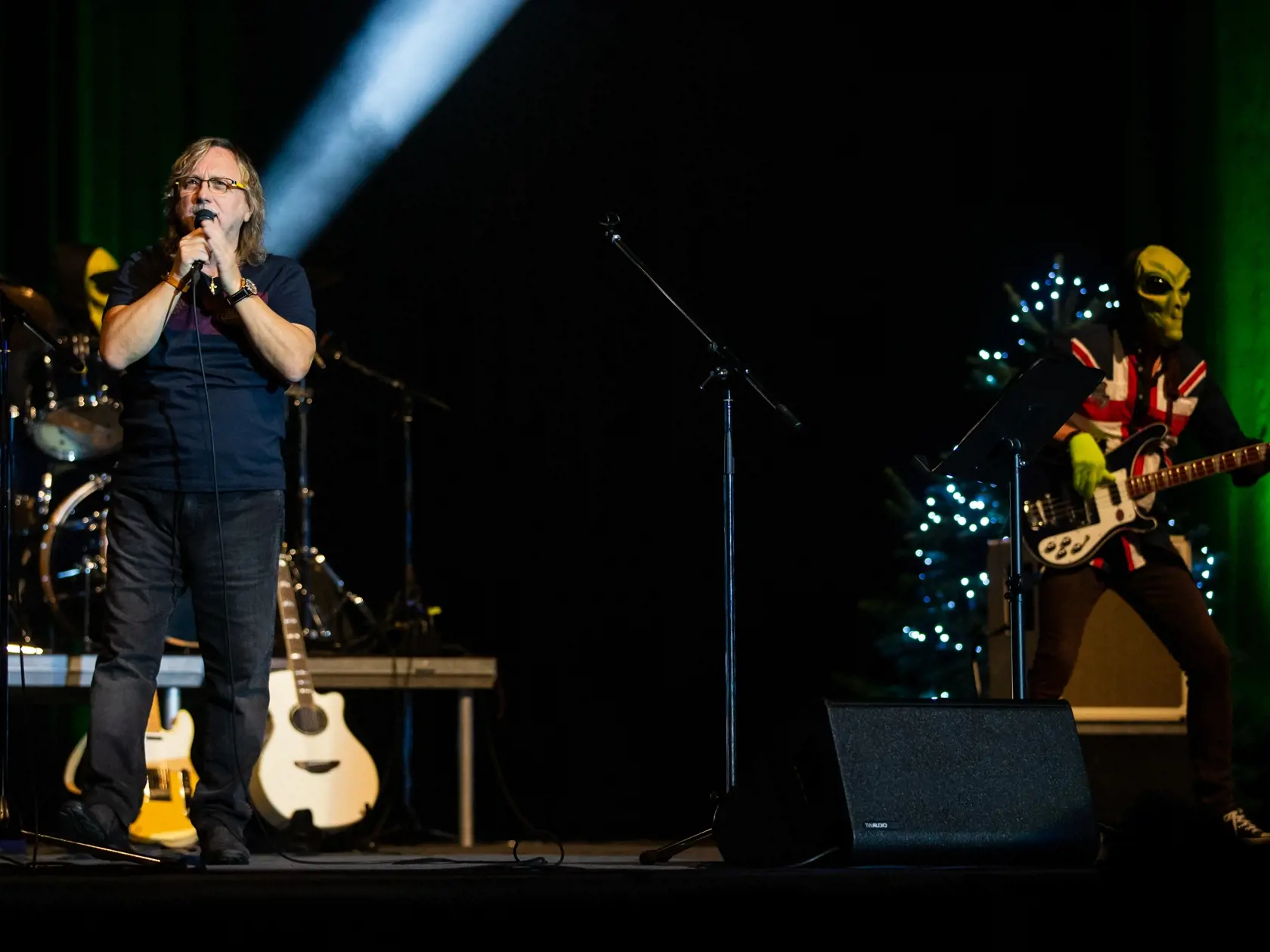 Koncert českého speváka Dalibora Jandu v bratislavskom Istropolise. Na snímke Dalibor Janda.