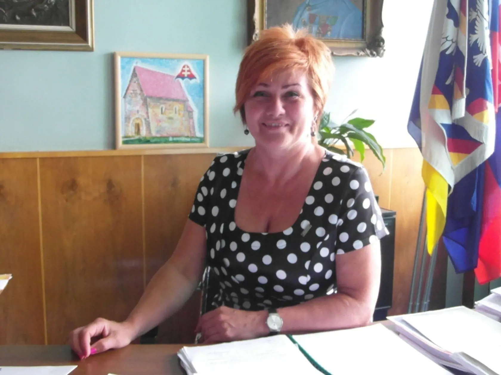 Primátorka Lučenca Anna Pivková.