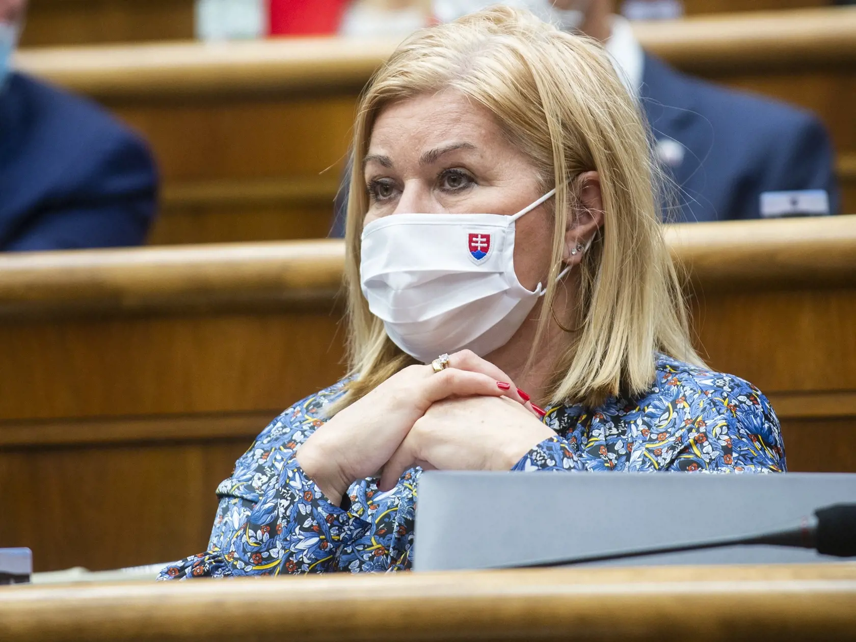 Na snímke primátorka Lučenca Alexandra Pivková.
