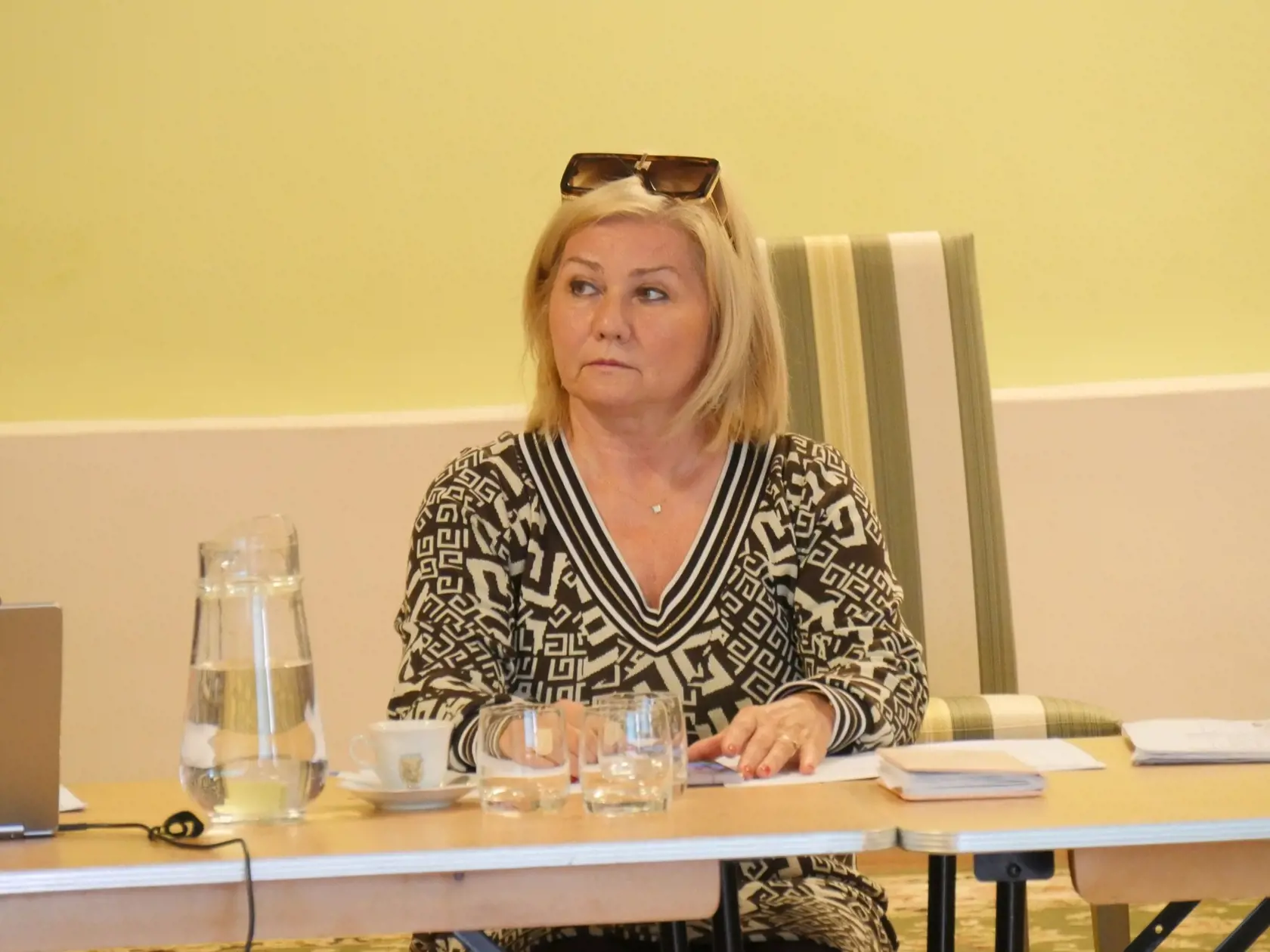 Primátorka mesta Lučenec Alexandra Pivková.