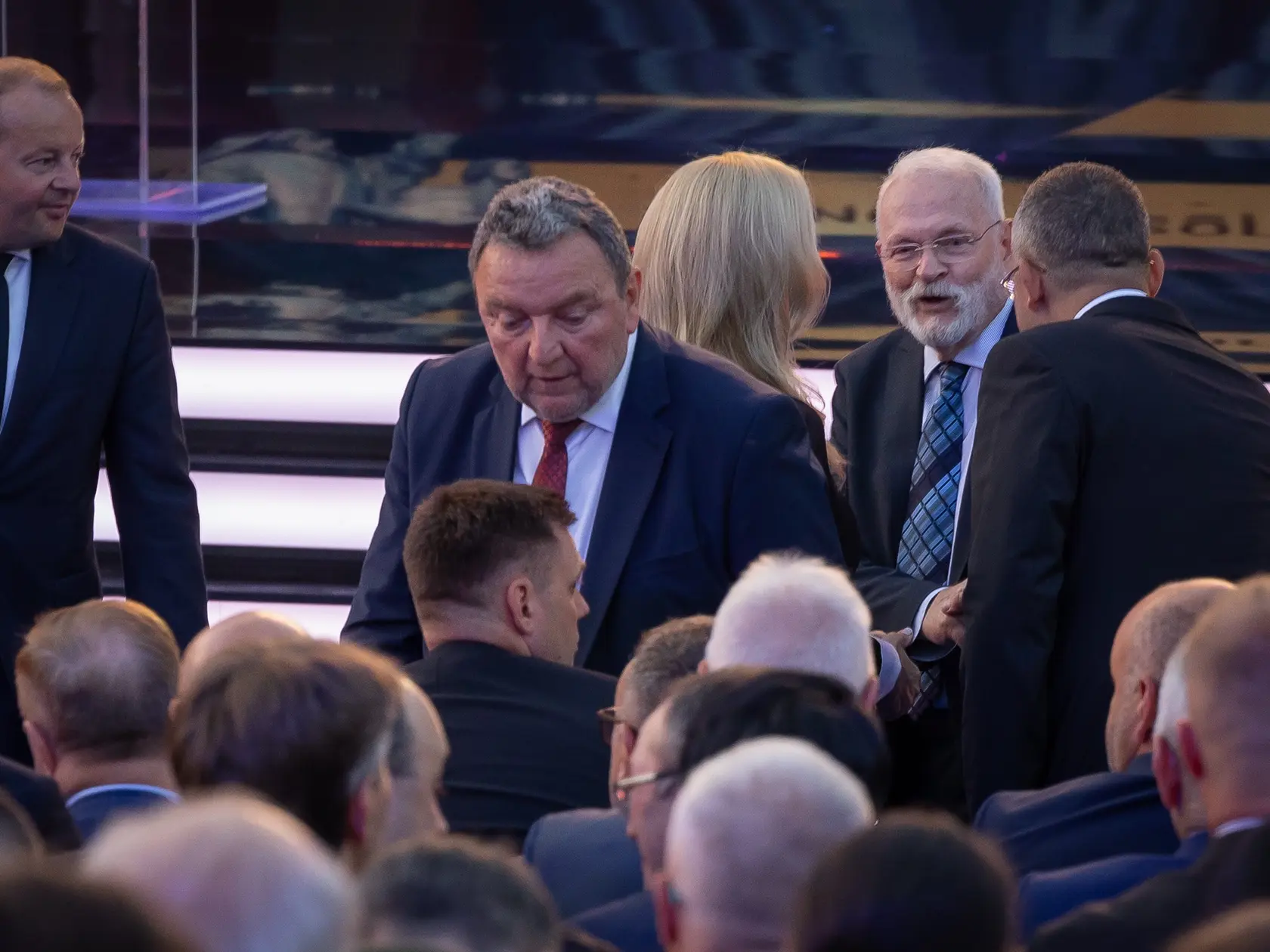 Na sviatok svätého Cyrila a Metoda sa na hrade Devín v Bratislave konali tradičné cyrilo-metodské oslavy. Pre návštevníkov bol počas celého dňa pripravený kultúrno-spoločenský program a viacero atrakcií. Večerný program bol vyhradený pre predstaviteľov štátu a pozvaných hostí. Na snímke je Ivan Gašparovič.