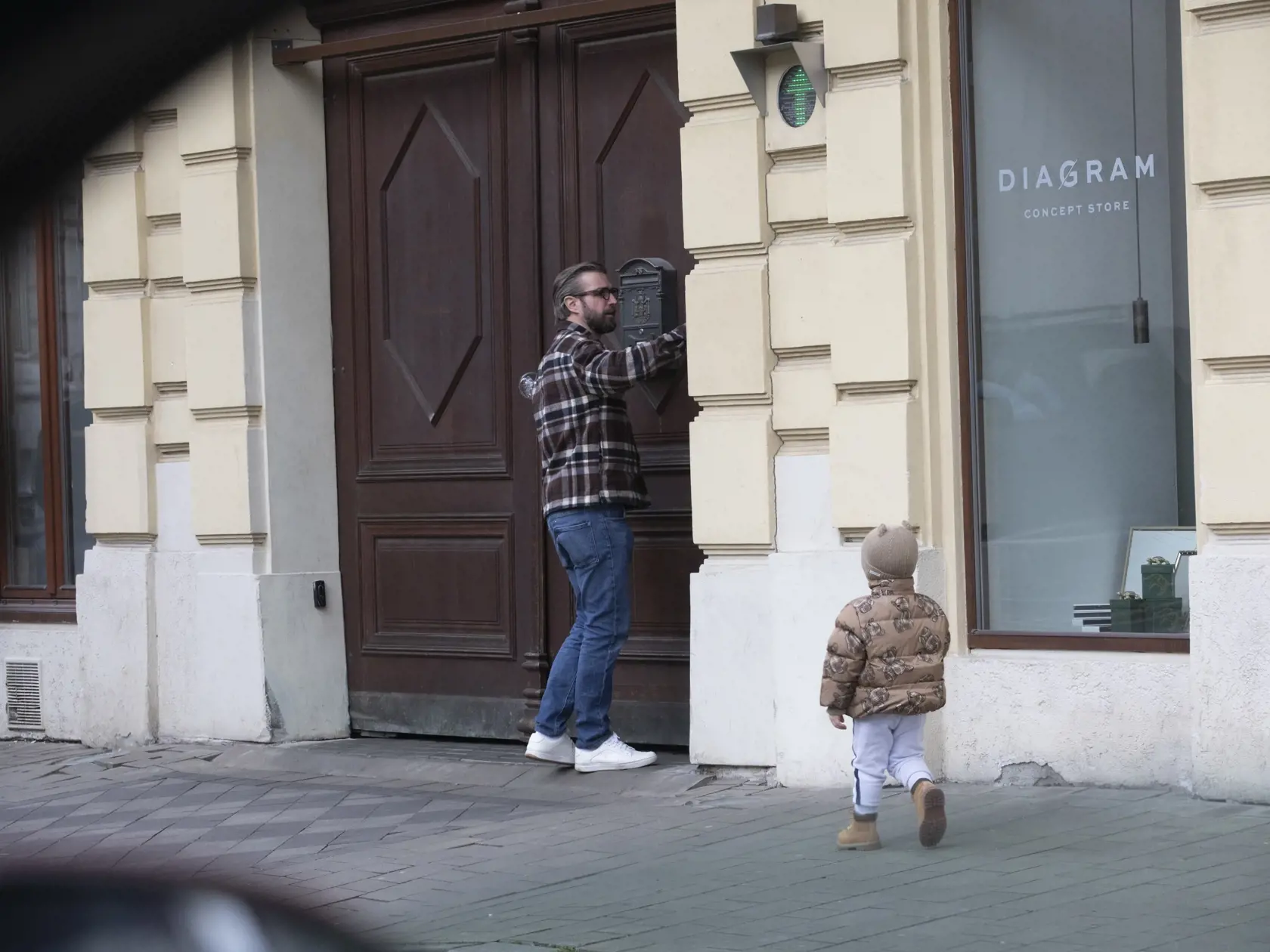 S prípravami na baby shower pomáhal aj Dominikin manžel Michal so synom Jakubkom.