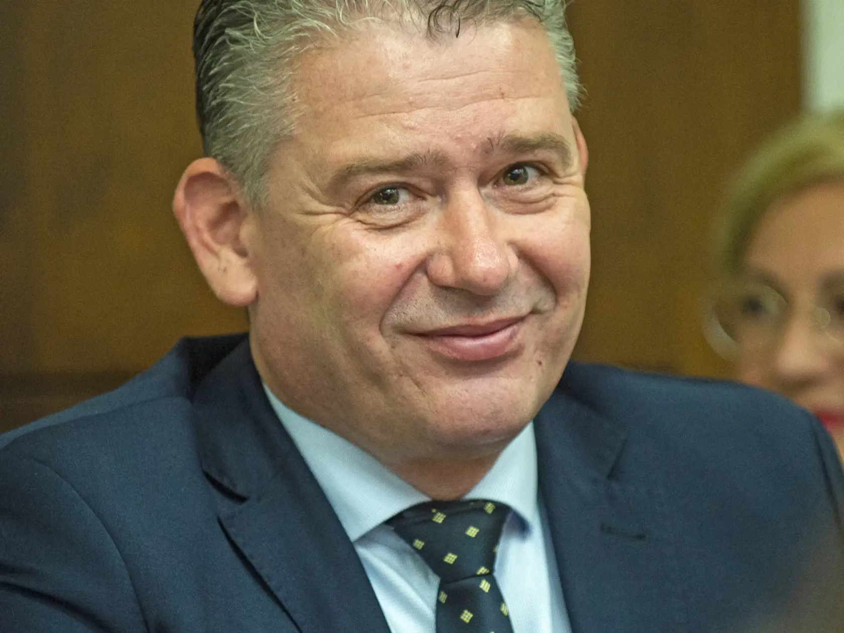 Na snímke poslanec NR SR Roman Mikulec (OĽaNO) počas rokovania 90. schôdze parlamentu 16. mája 2023 v Bratislave. FOTO TASR - Jakub Kotian