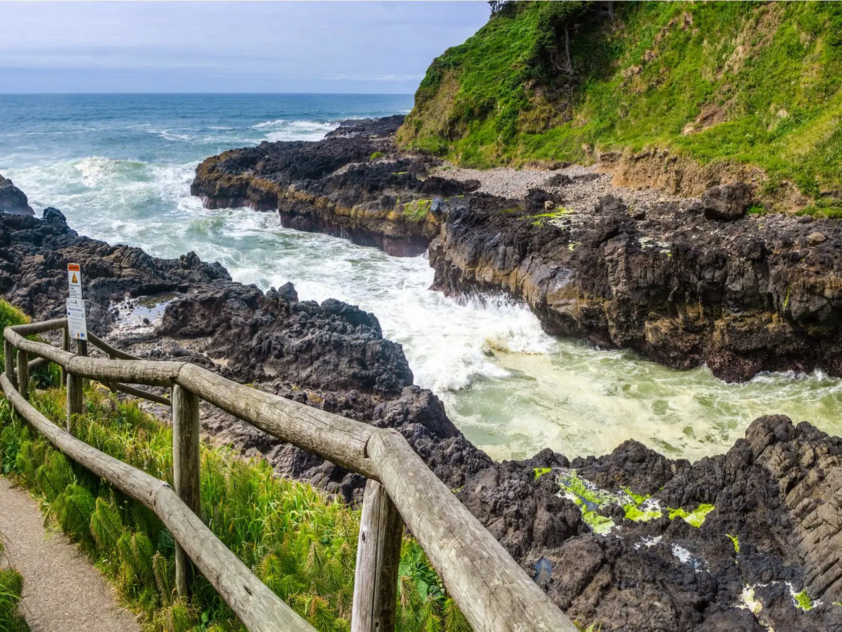 Cape Perpetua, Siuslaw National Forest, Oregon.