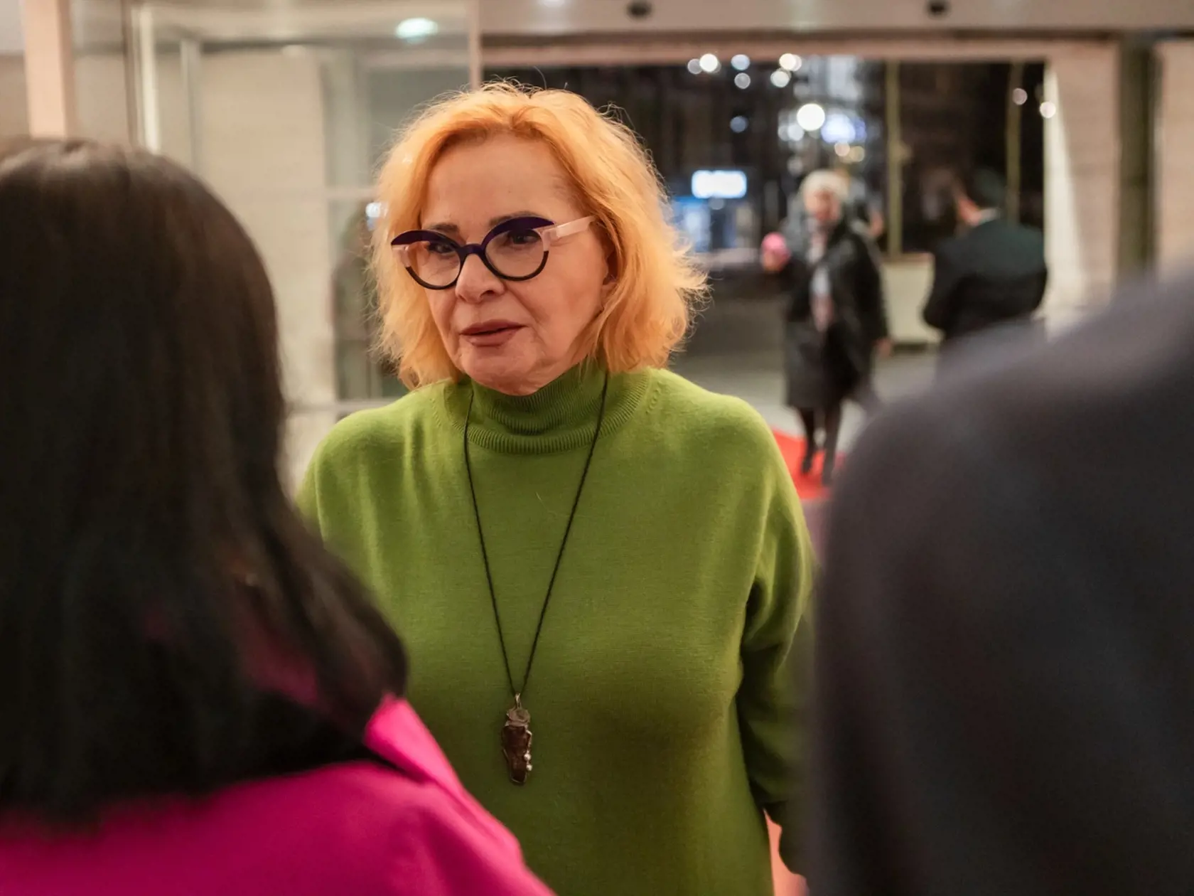 Slávnostná premiéra hry Sme v pohode v SND. Kamila Magálová