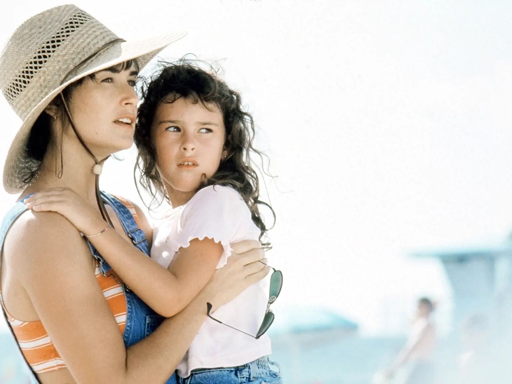 Demi Moore (60) & Rumer Willis (34) vo filme Stiptíz