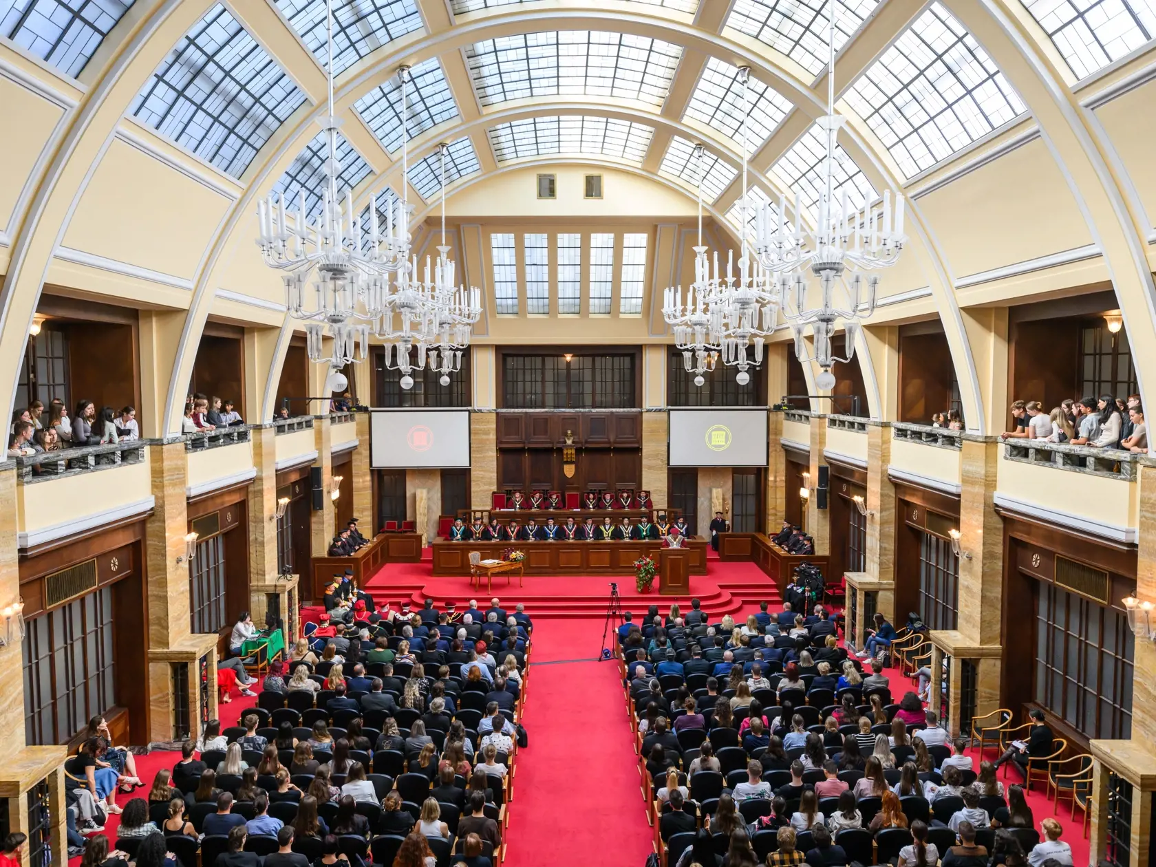 Na snímke otvorenie 106. akademického roka na Univerzite Komenského (UK) v Bratislave v pondelok 23. septembra 2024. FOTO TASR - Jaroslav Novák