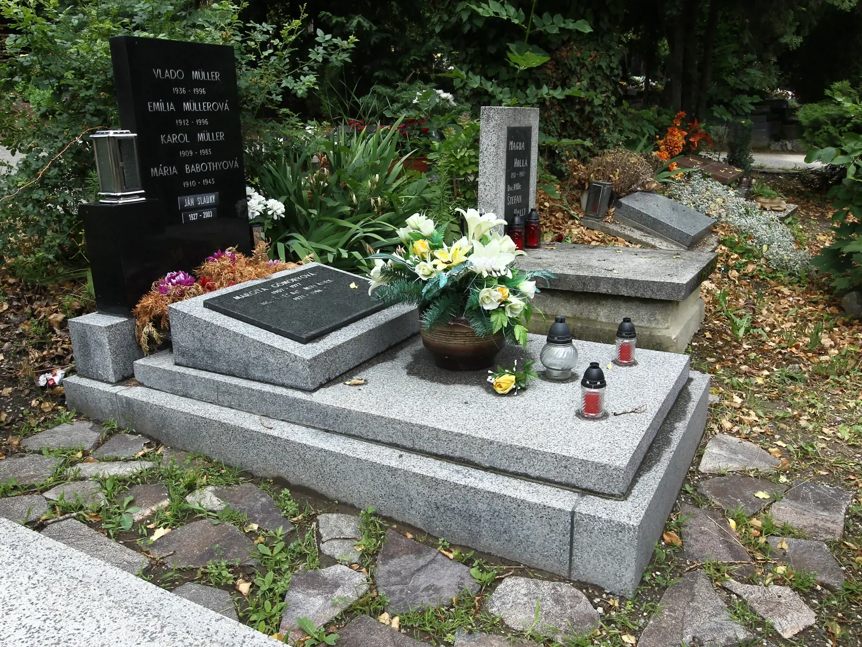 Hrob slovenského herca Vlada Müllera