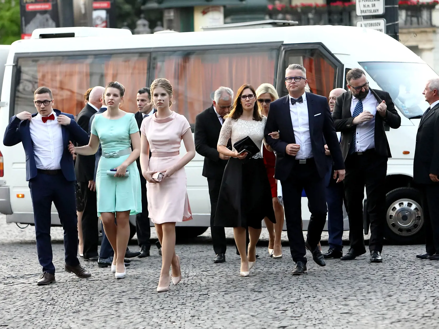 Na snímke príchody a recepcia po inaugurácii novej prezidentky SR Zuzany Čaputovej v Redute. 