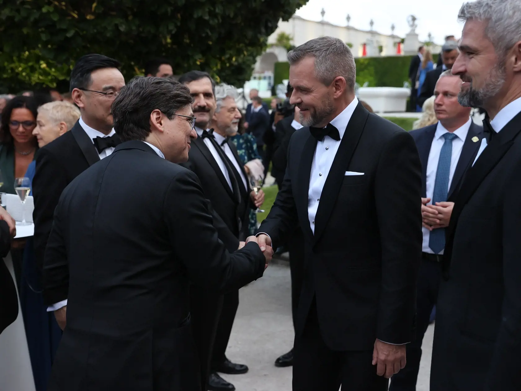 Slávnostná recepcia prezidenta SR Petra Pellegriniho na Bratislavskom hrade. Na snímke je nový prezident Peter Pellegrini.