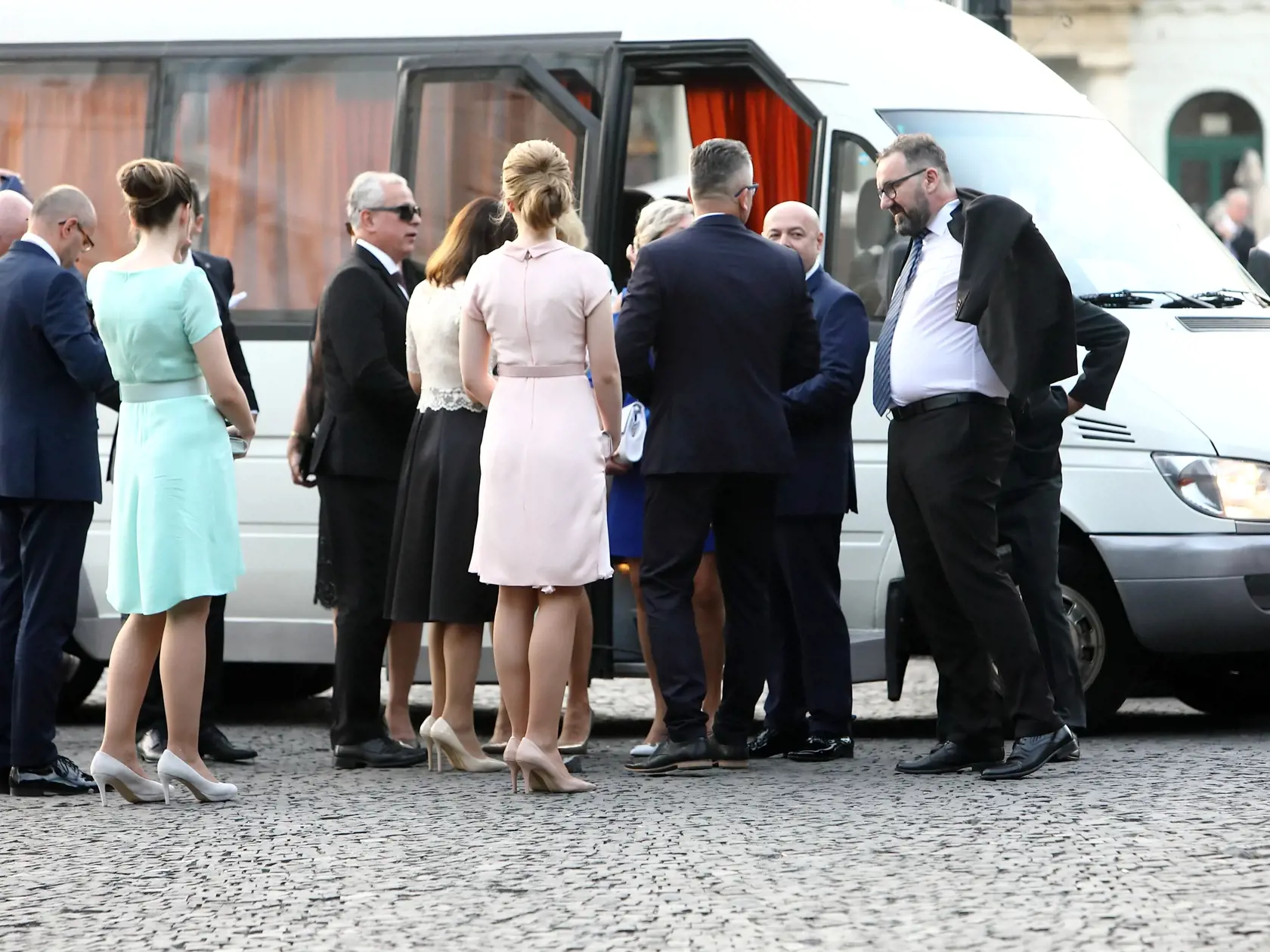 Na snímke príchody a recepcia po inaugurácii novej prezidentky SR Zuzany Čaputovej v Redute. 