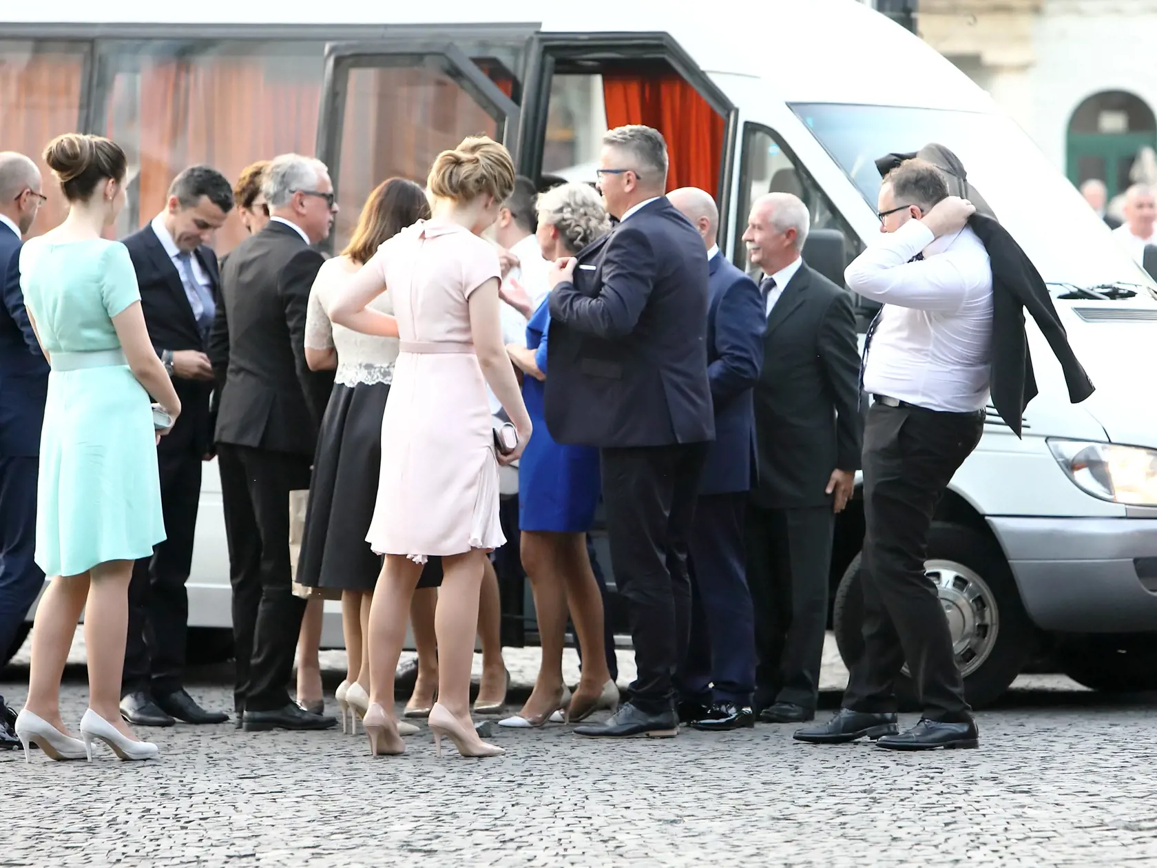 Na snímke príchody a recepcia po inaugurácii novej prezidentky SR Zuzany Čaputovej v Redute. 