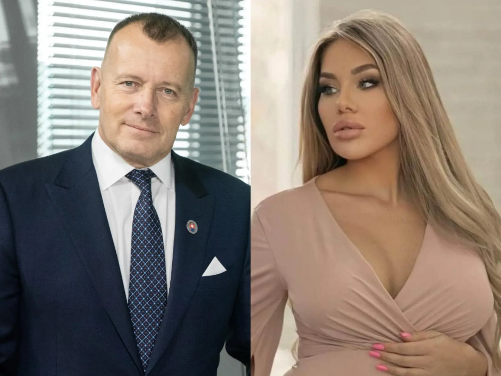Budúca mamička Borisa Kollára (vľavo) Laura Vizváryová (vpravo) sa príchod bábätka veľmi teší.