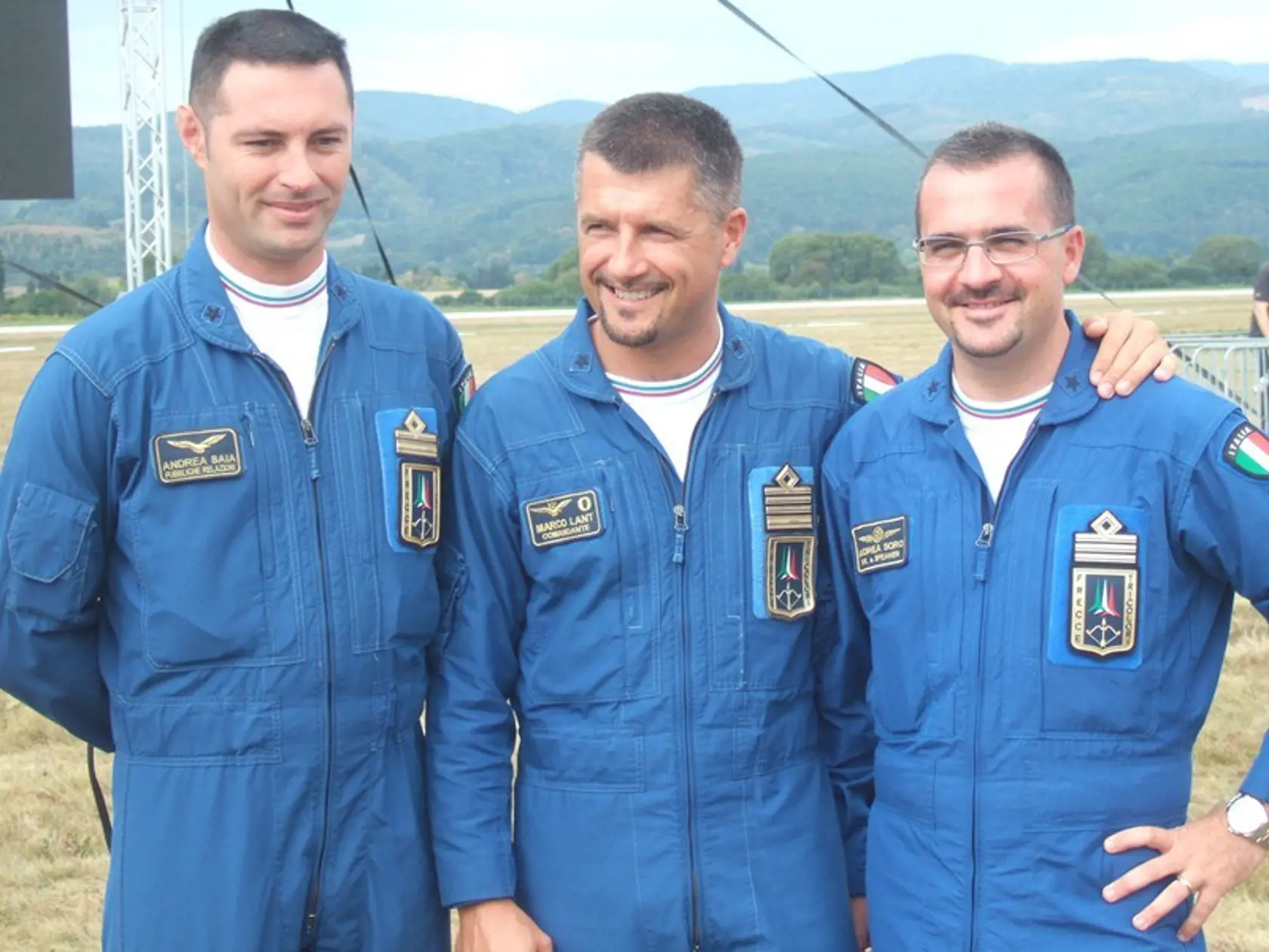 USMIATI: Títo talianski letci sa na svoju premiéru na Sliači už tešia.