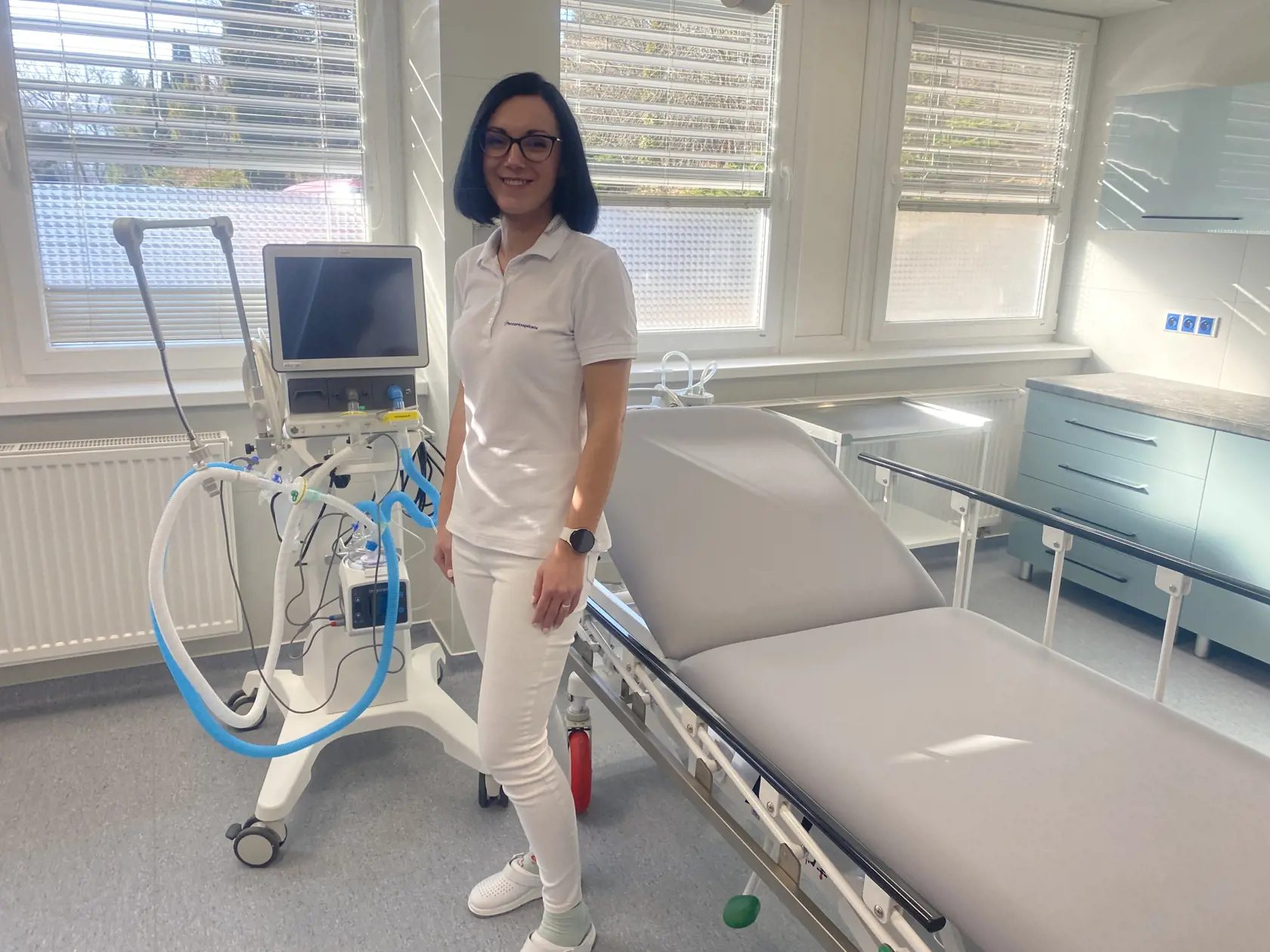 Primárka urgentného príjmu svidníckej nemocnice Ingrida Beríková.