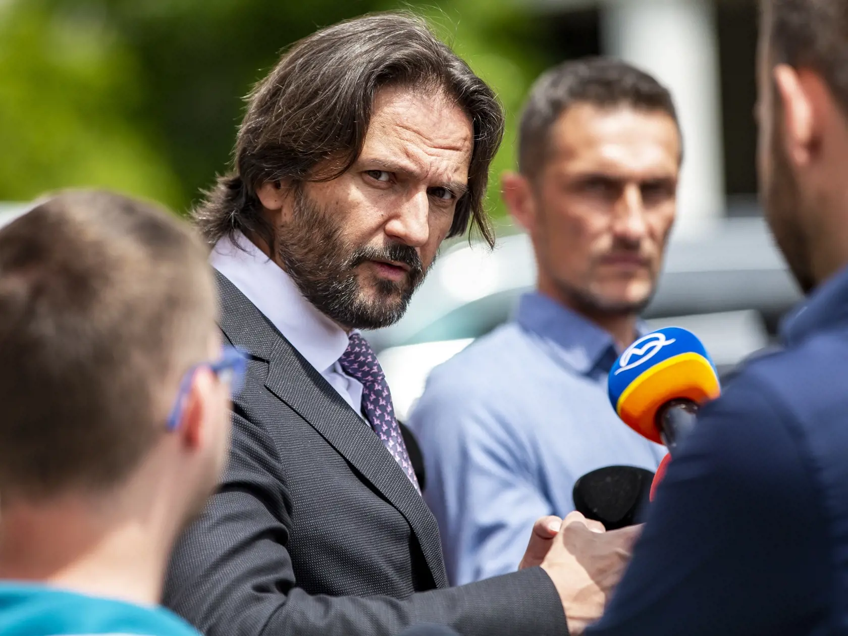 Rozhodovanie o žiadosti Mareka Paru o prepustenie z väzby na Špecializovanom trestnom súde v Pezinku. Na snímke je Robert Kaliňák. 