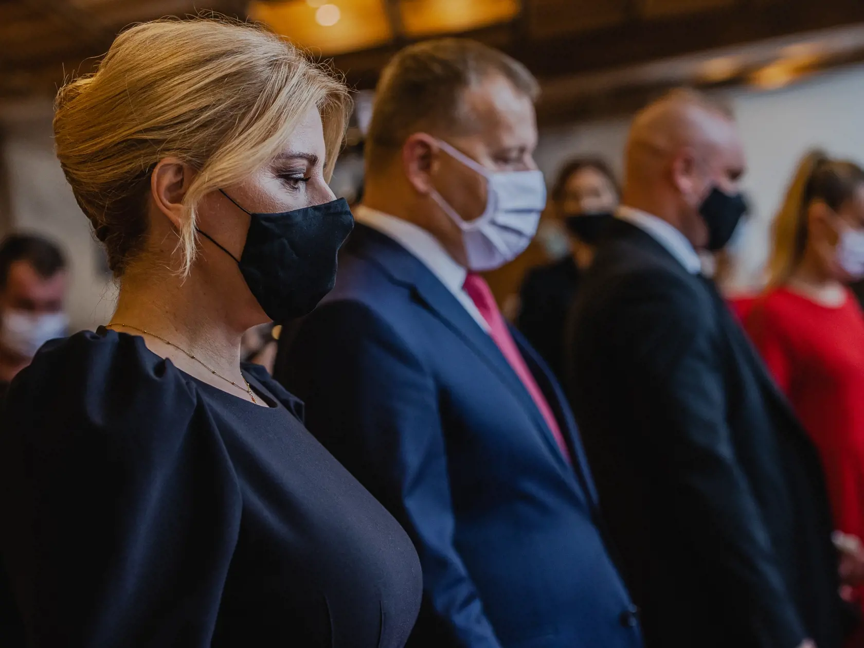 Prezidentka Slovenskej republiky Zuzana Čaputová vystúpila v Národnej rade Slovenskej republiky so Správou o stave republiky. Na snímke Prezidentka Slovenskej republiky Zuzana Čaputová a Predseda Národnej rady Slovenskej republiky Boris Kolllár.