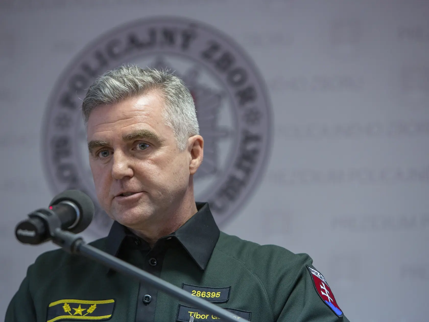 Tlačová konferencia Tibora Gašpara k úkladnej vražde novinára  Jána Kuciaka († 27) a jeho priatelky.