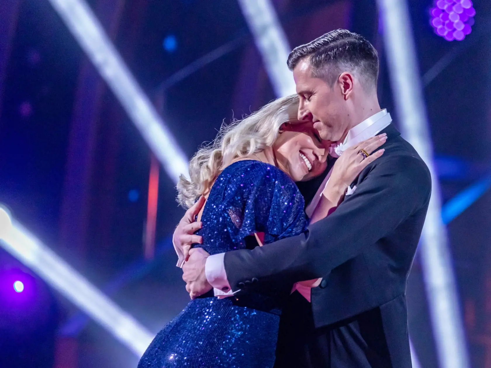 Dominika Cibulková počas prvého prenosu Let´s Dance. Napriek tomu, že bývalá tenistka doteraz nikdy netancovala, bola veľkým prekvapením večera.