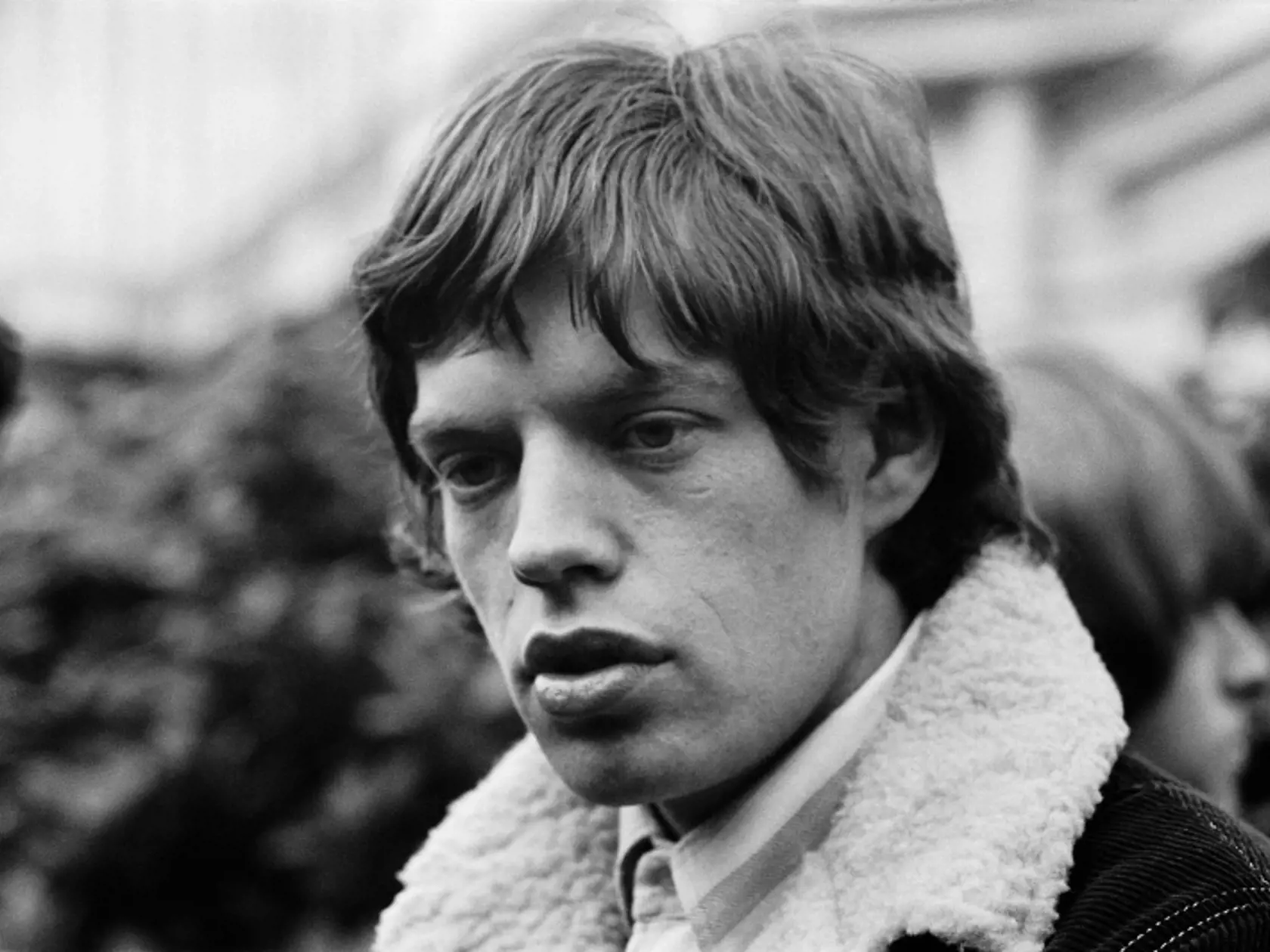 Mick Jagger v mladšom vydaní