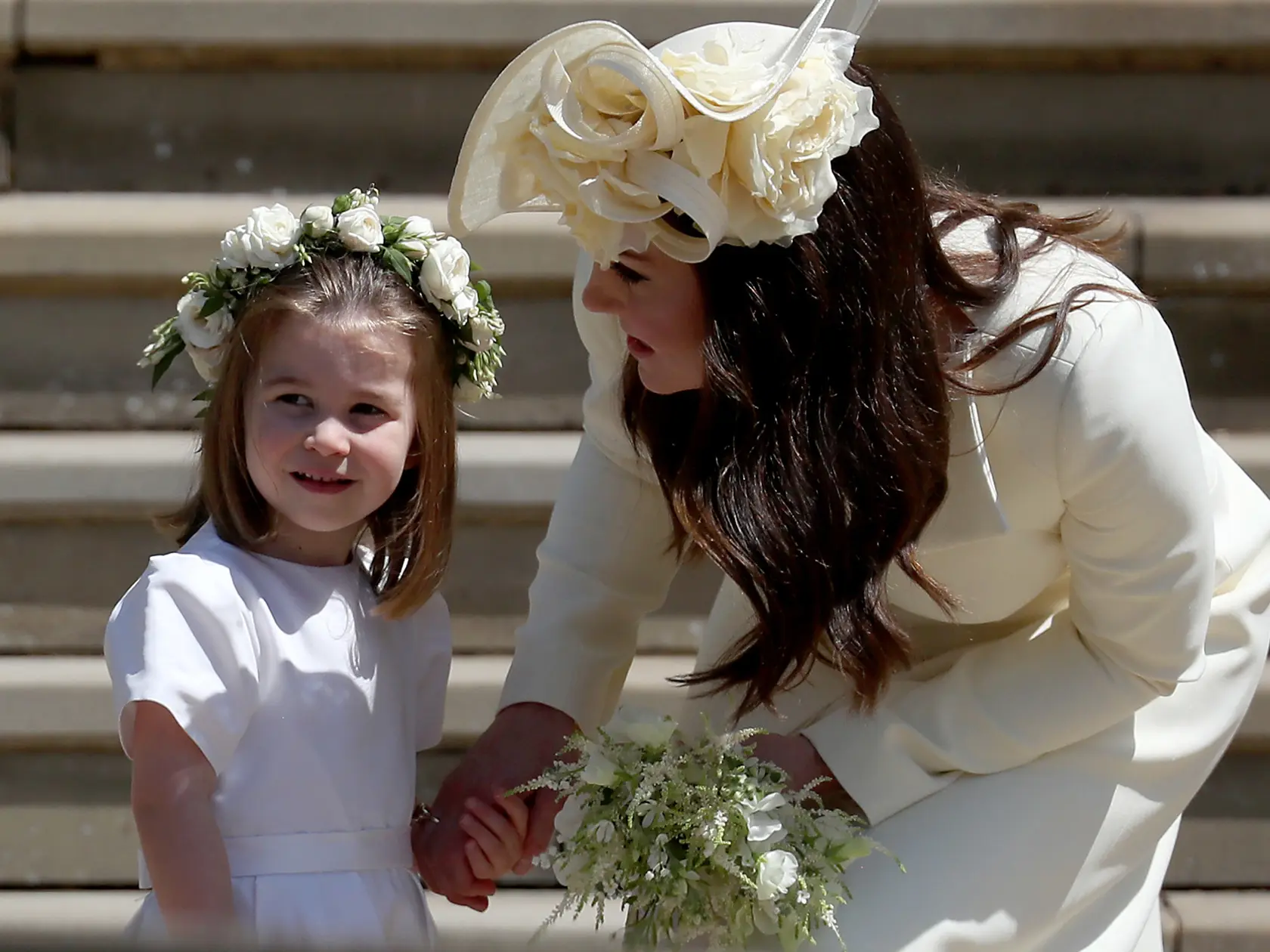 Takéto šaty mala princezná Charlotte na svadbe Harryho a Meghan.