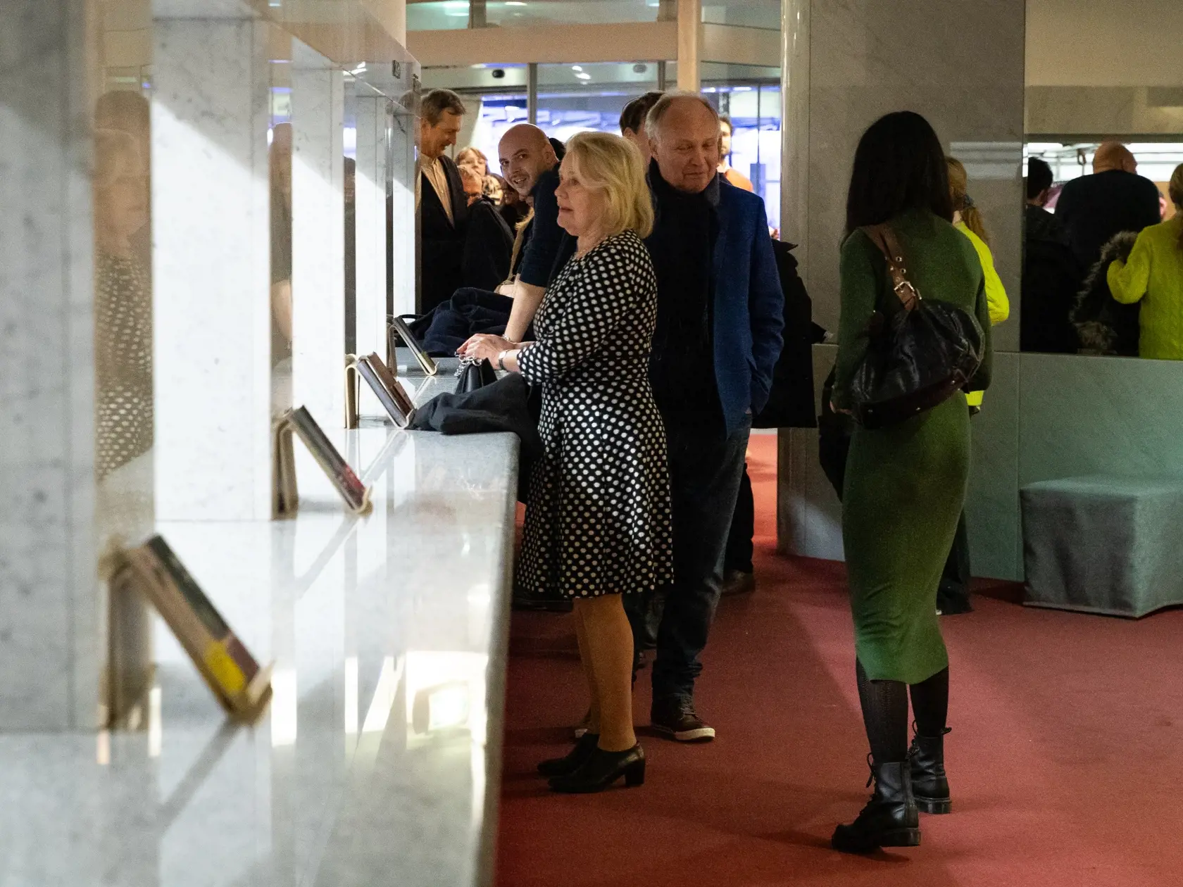 Slávnostná premiéra filmu Emília. Na snímke Magda Vášáryová.