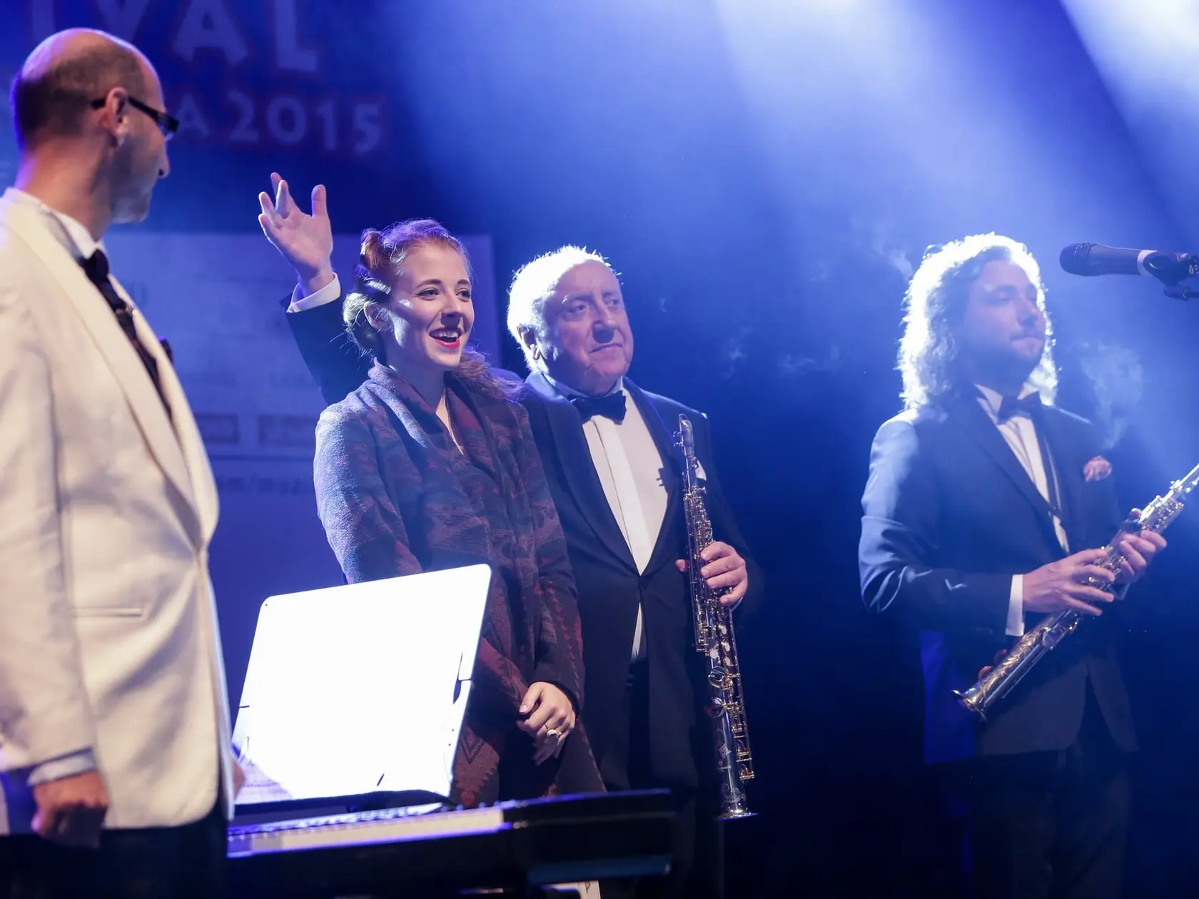 Slováčkoci na Muzikálovom festivale Jozefa Bednárika v Brusne: Po koncerte  Anička vo veľkom štýle oslávila 20 narodeniny a tešila sa, že má život pred sebou.