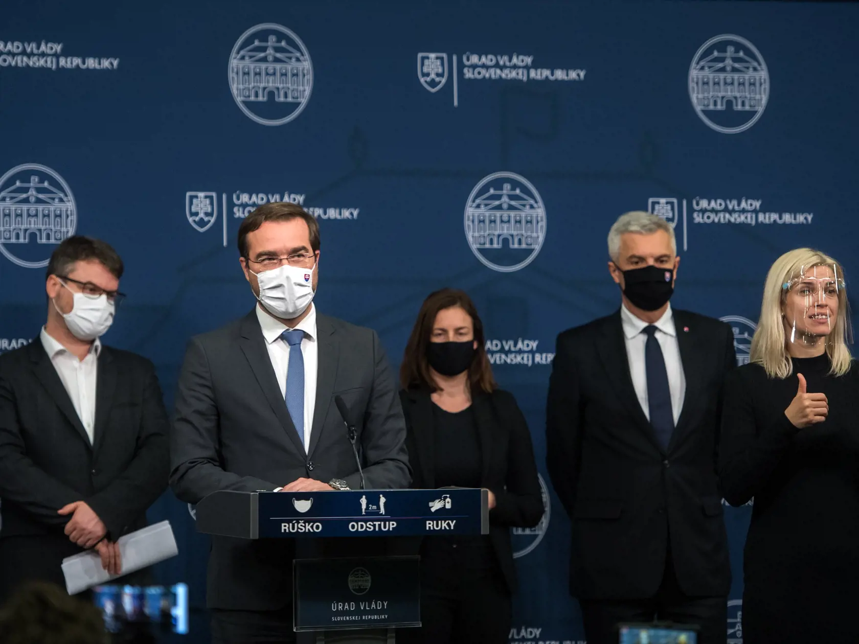 Marek Krajčí Štefan Holý Natália Milanová Ivan Korčok