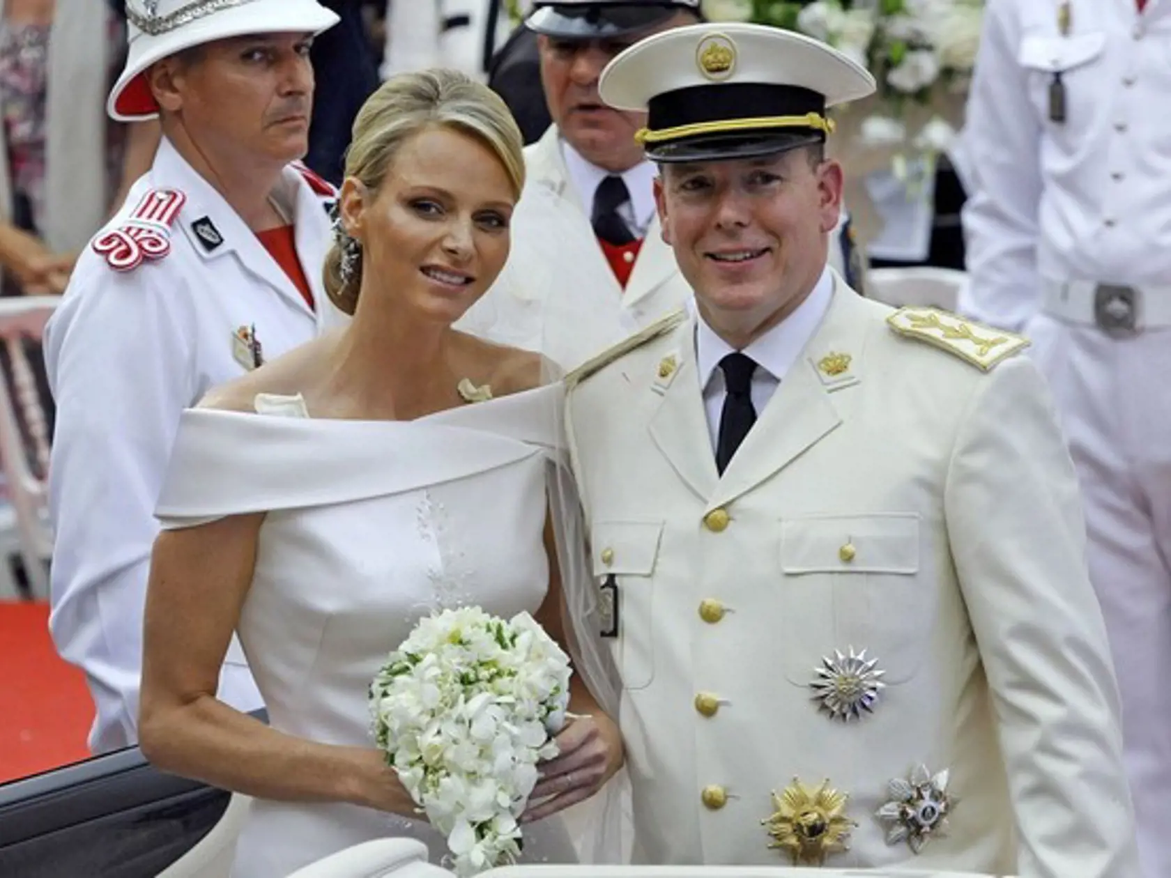 Knieža Albert a Charlene Wittstock