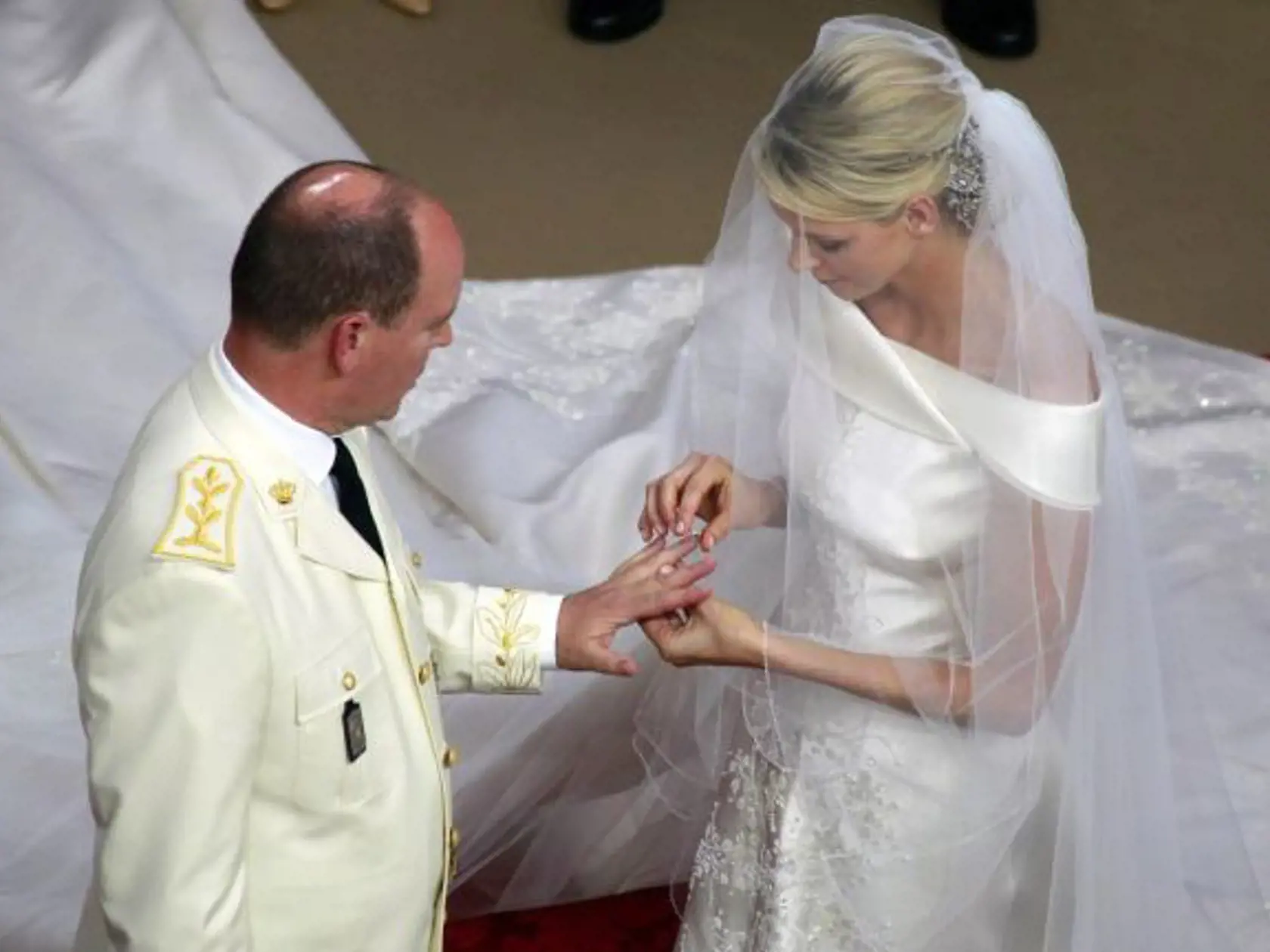 Knieža Albert a Charlene Wittstock
