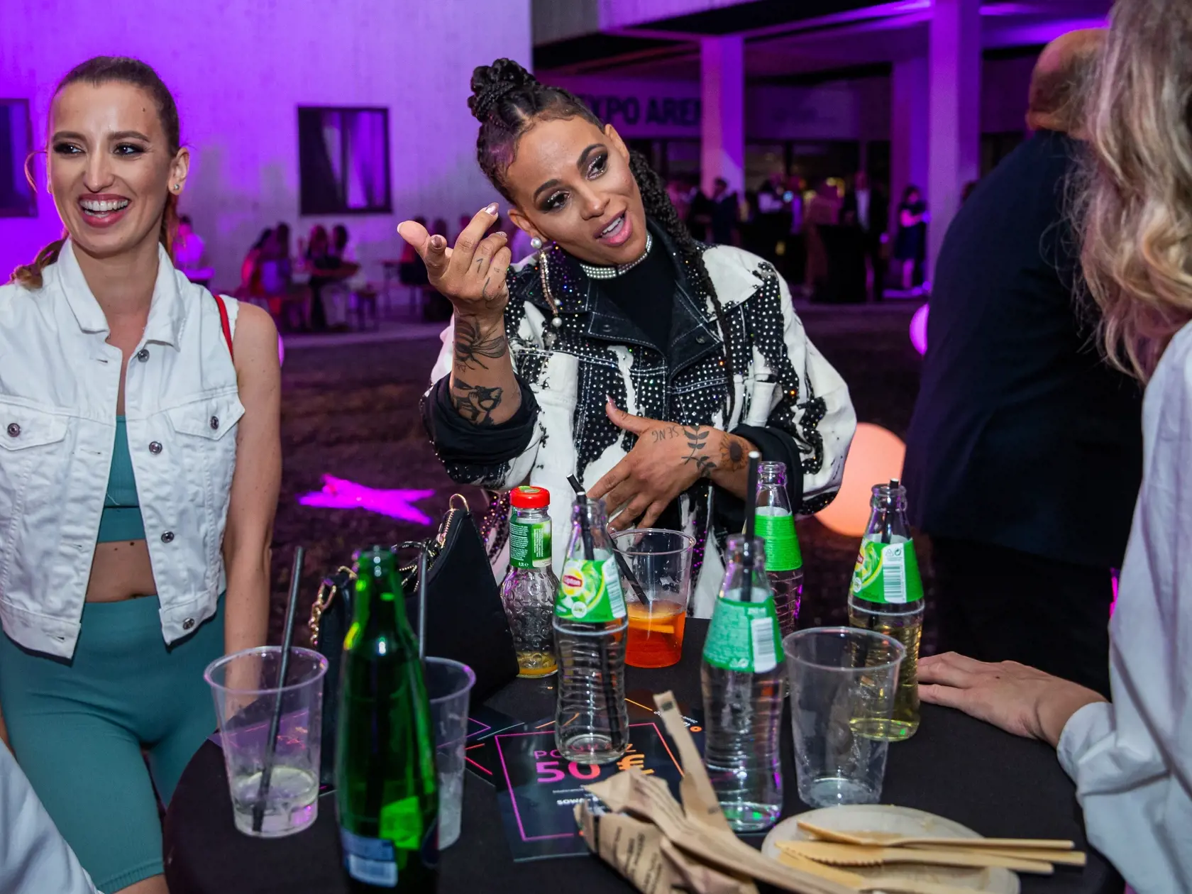 Galavečer Social Awards Slovakia "SOWA" v Bratislave. Na snímke Martina "Tina" Csillaghová.