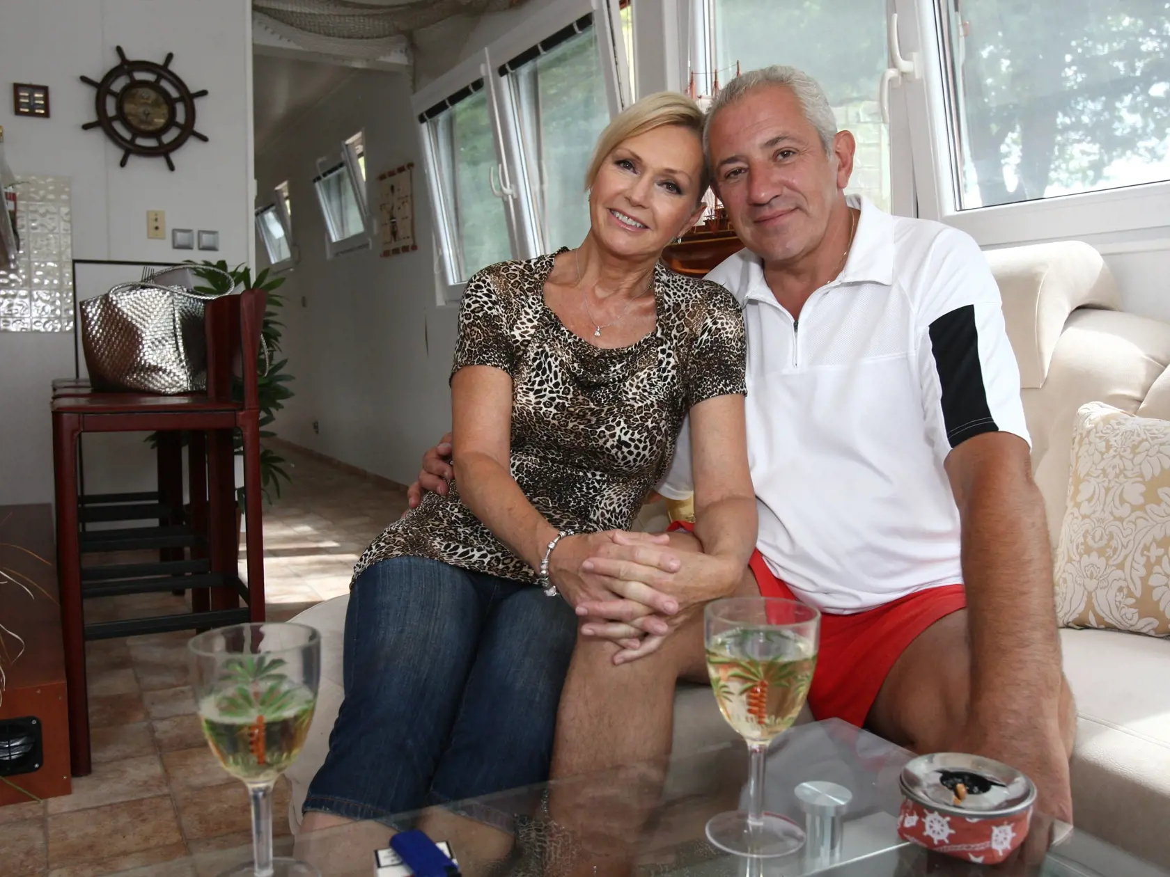 Helena Vondračková s manželom