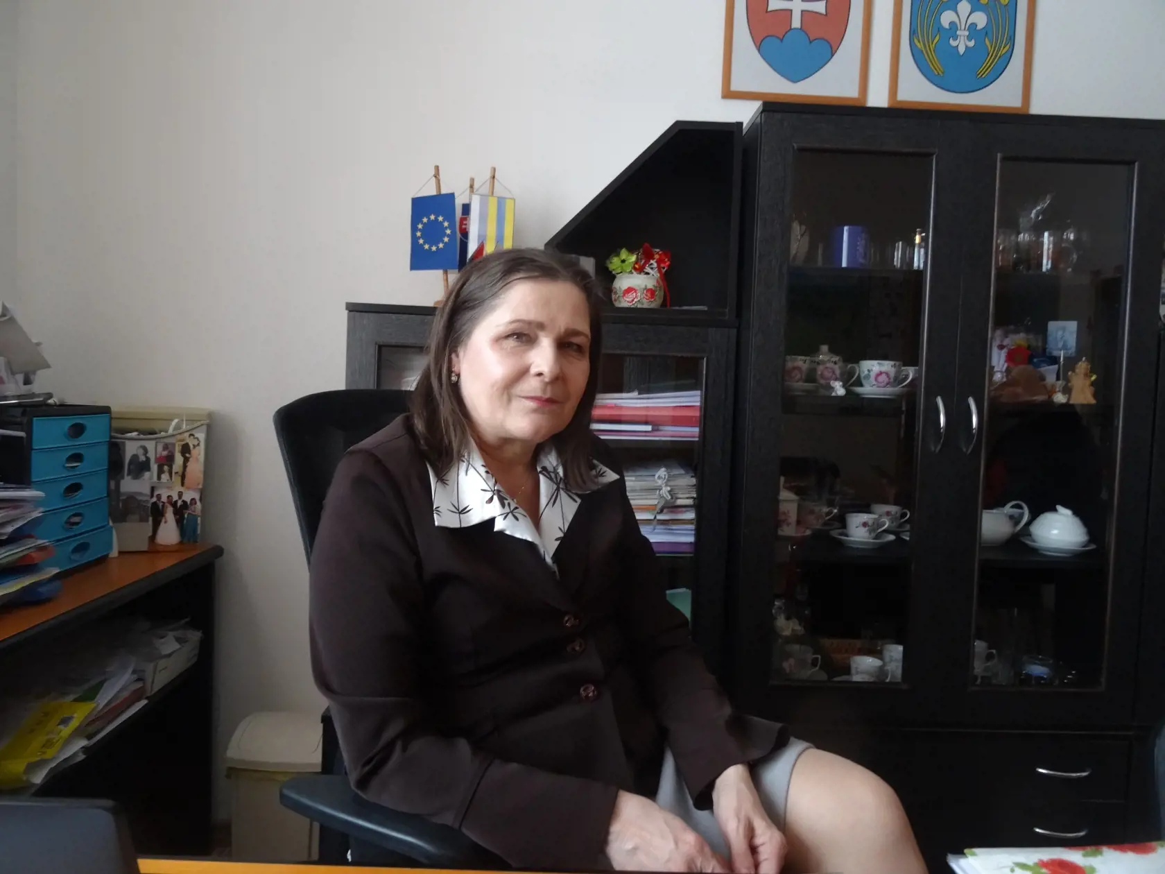Miloslava Fedorová, starostka obce Fekišovce.