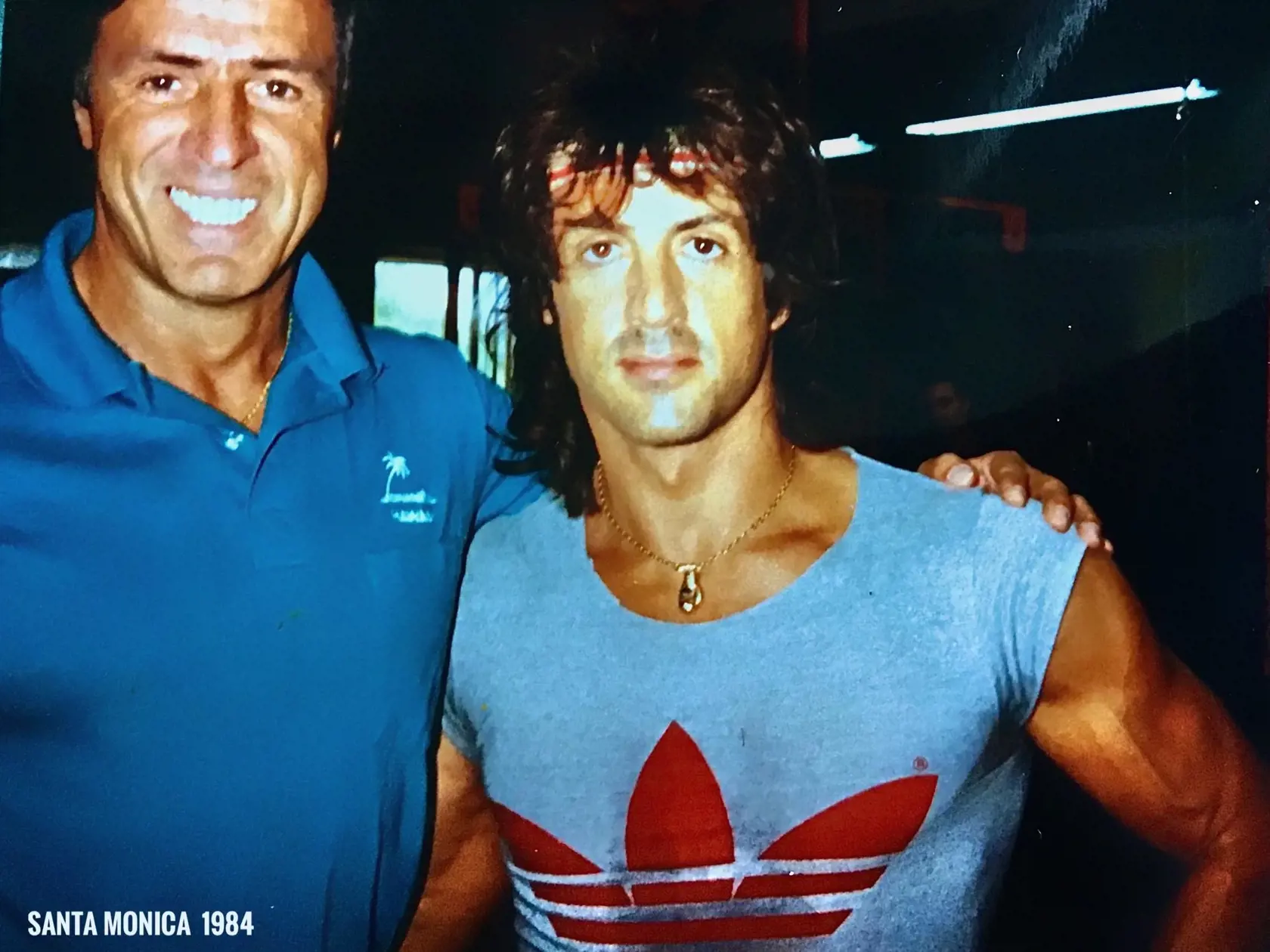 JUraj Višný a Sylvester Stallone.