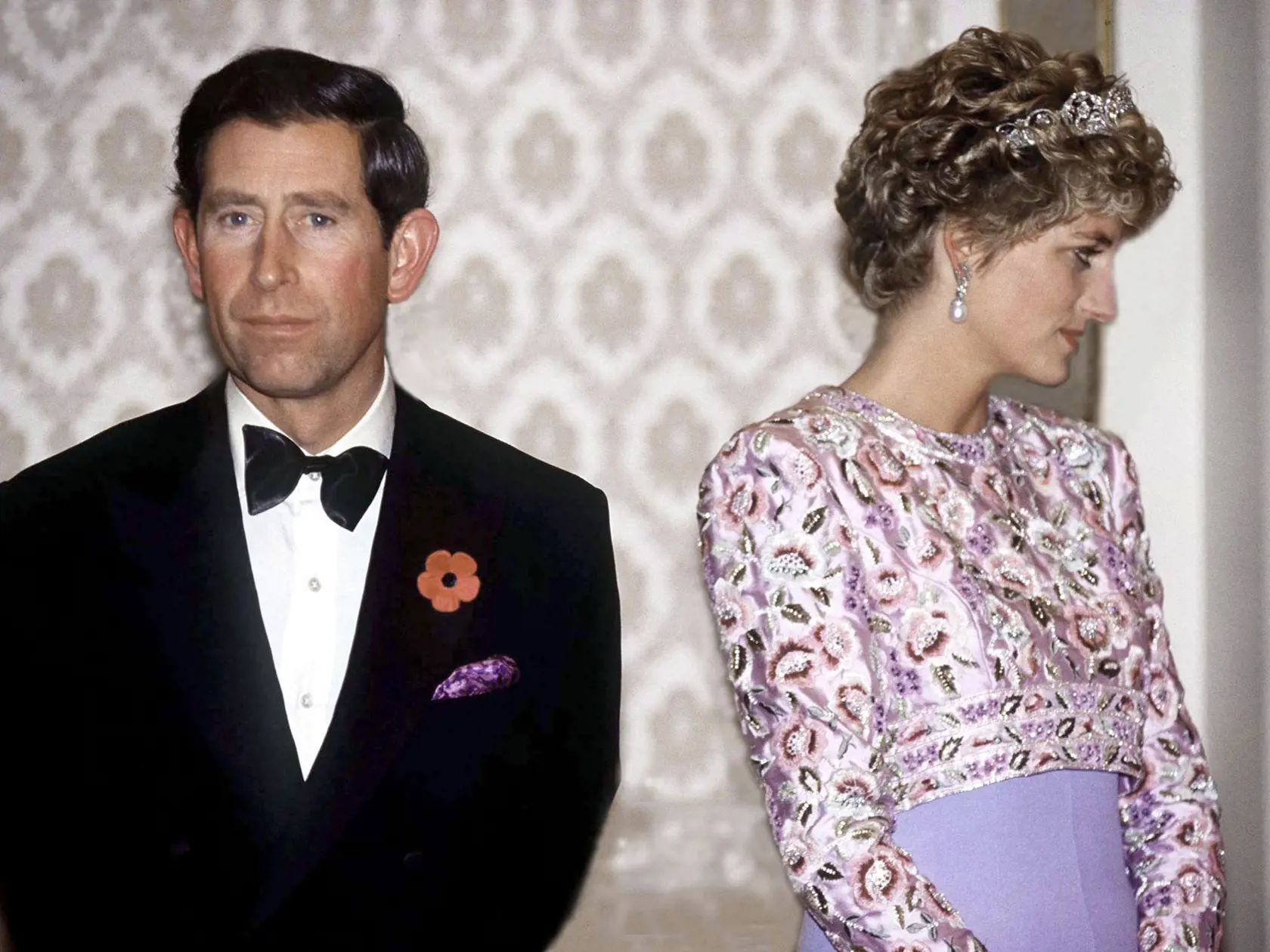 Princ Charles a princezná Diana