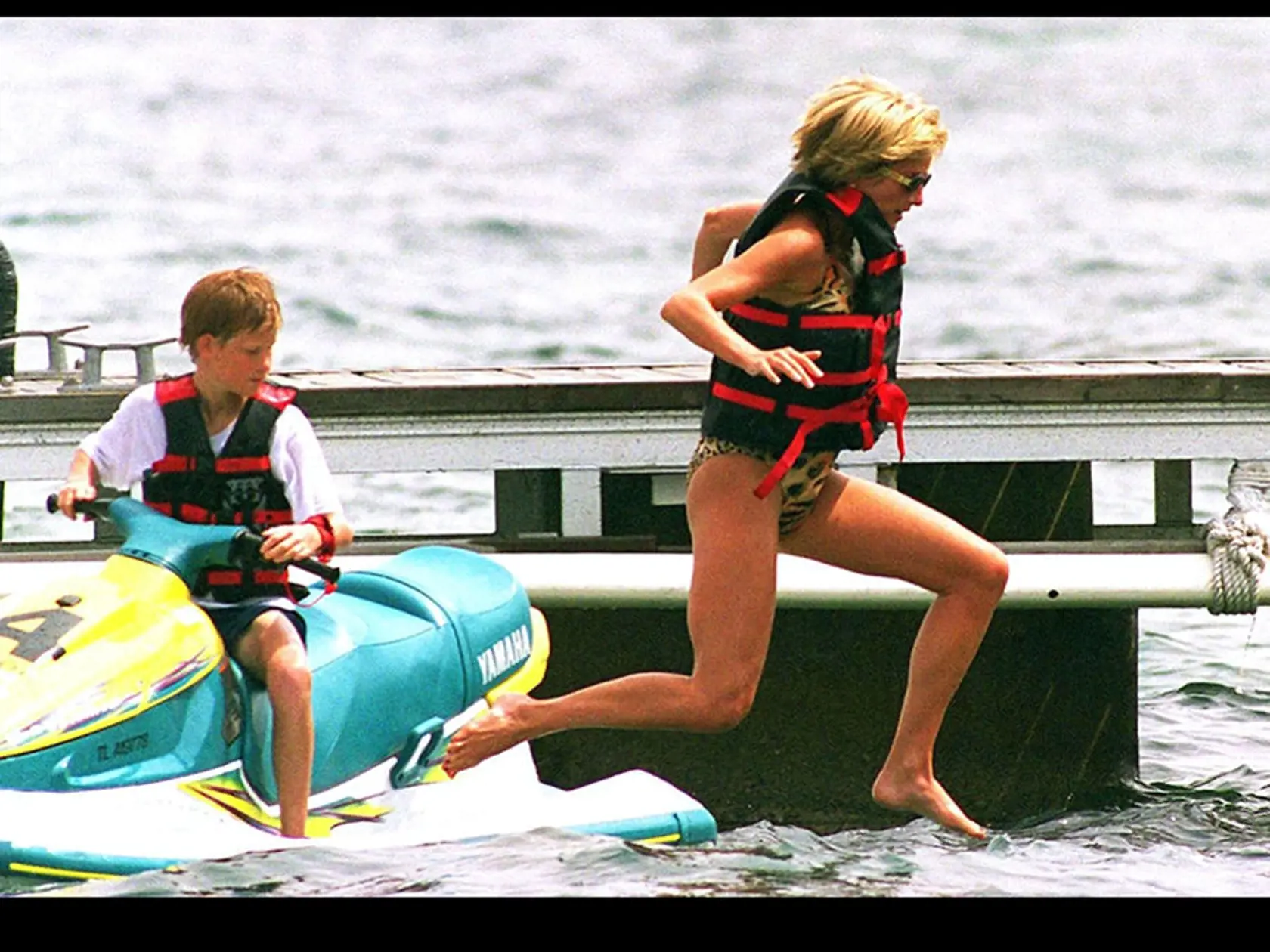 Diana a princ Harry