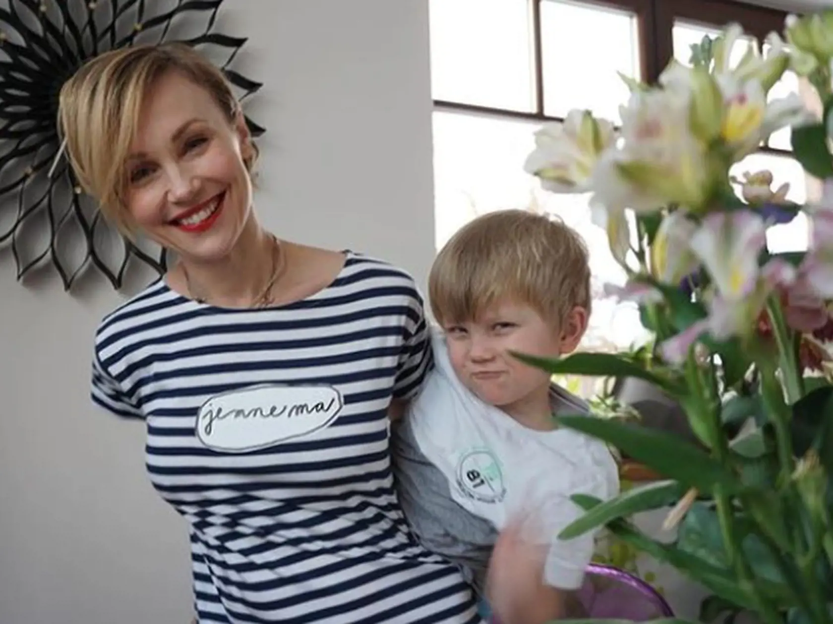 Vlastina Svátková so synom