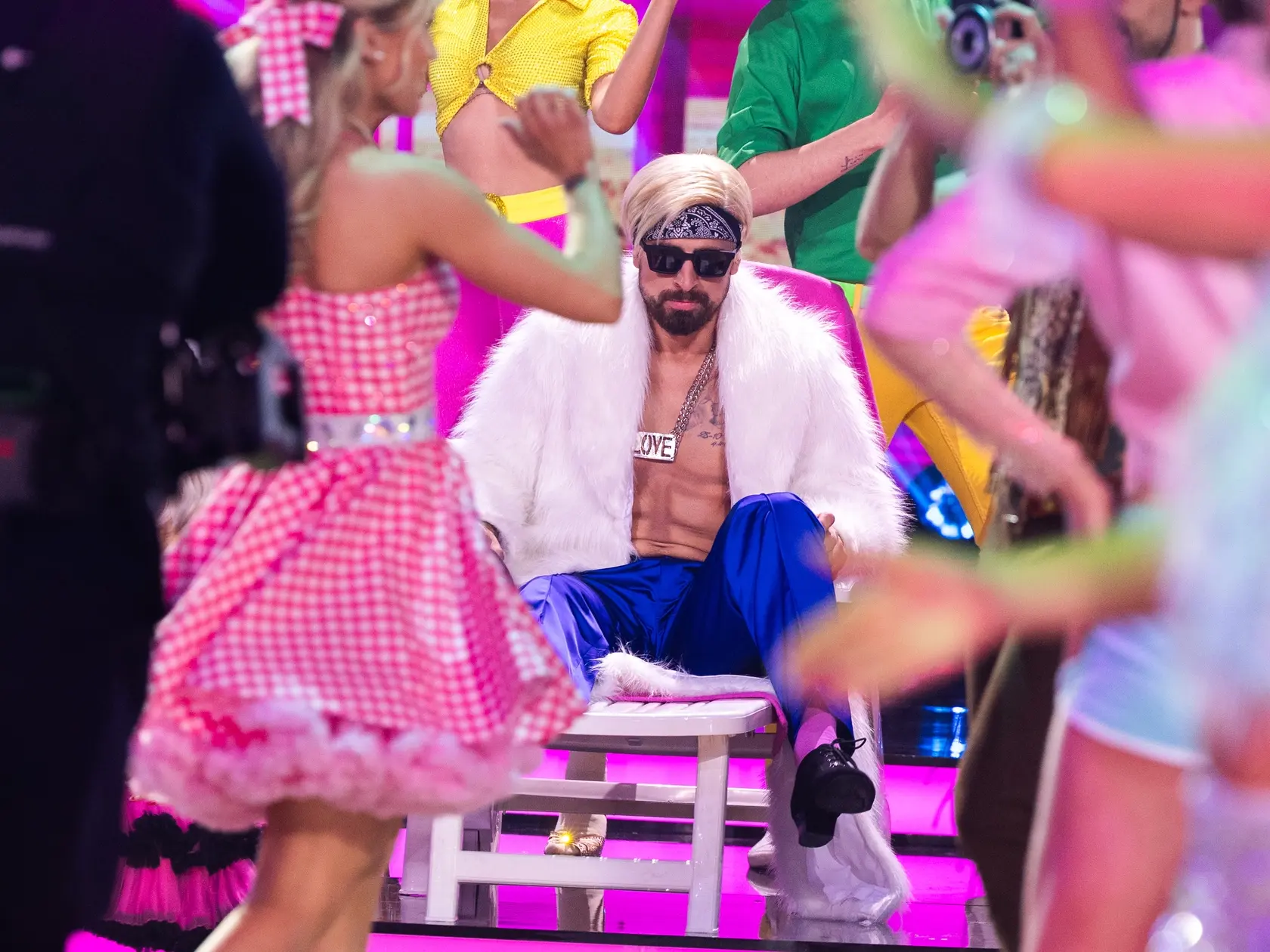 Tretie kolo Let's Dance. Na snímke Peter Sagan a Eliška Lenčešová.