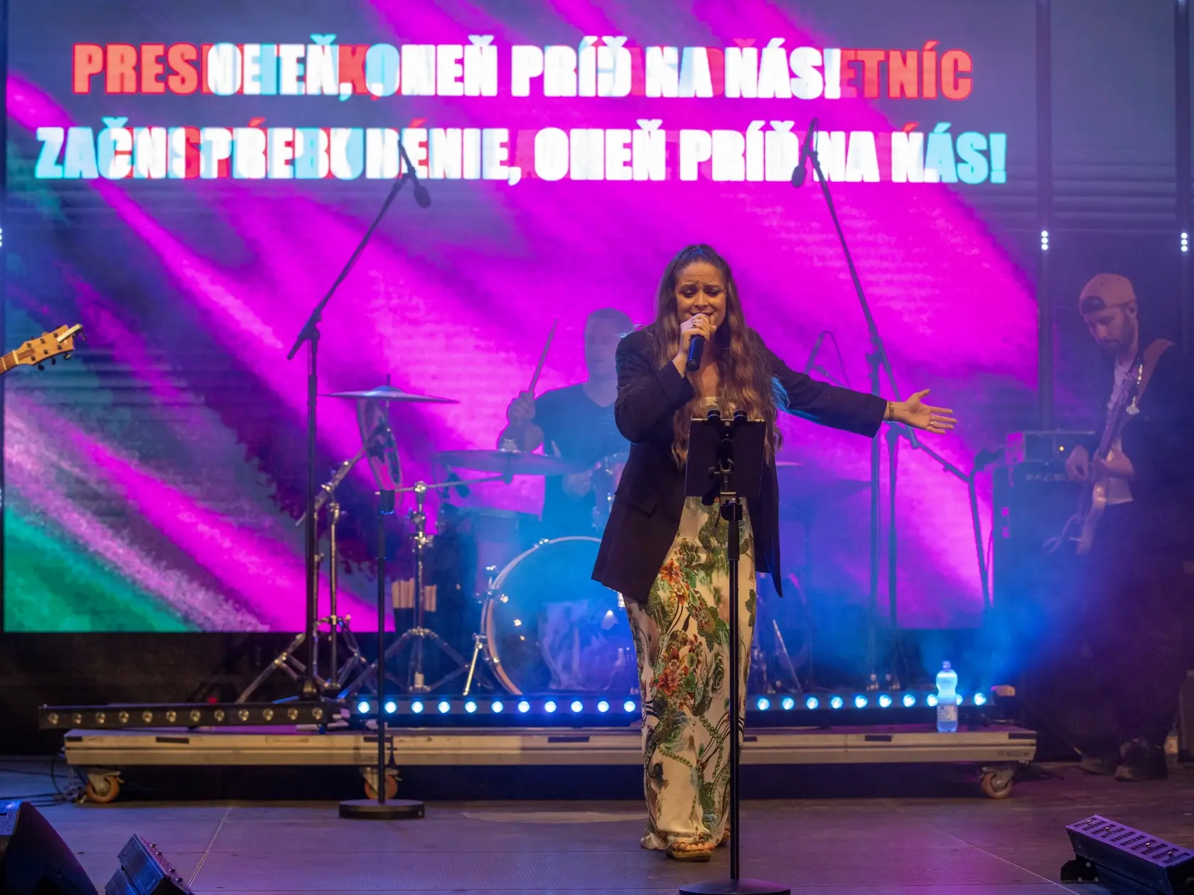 Vierka Berkyová spievala kresťanské skladby.